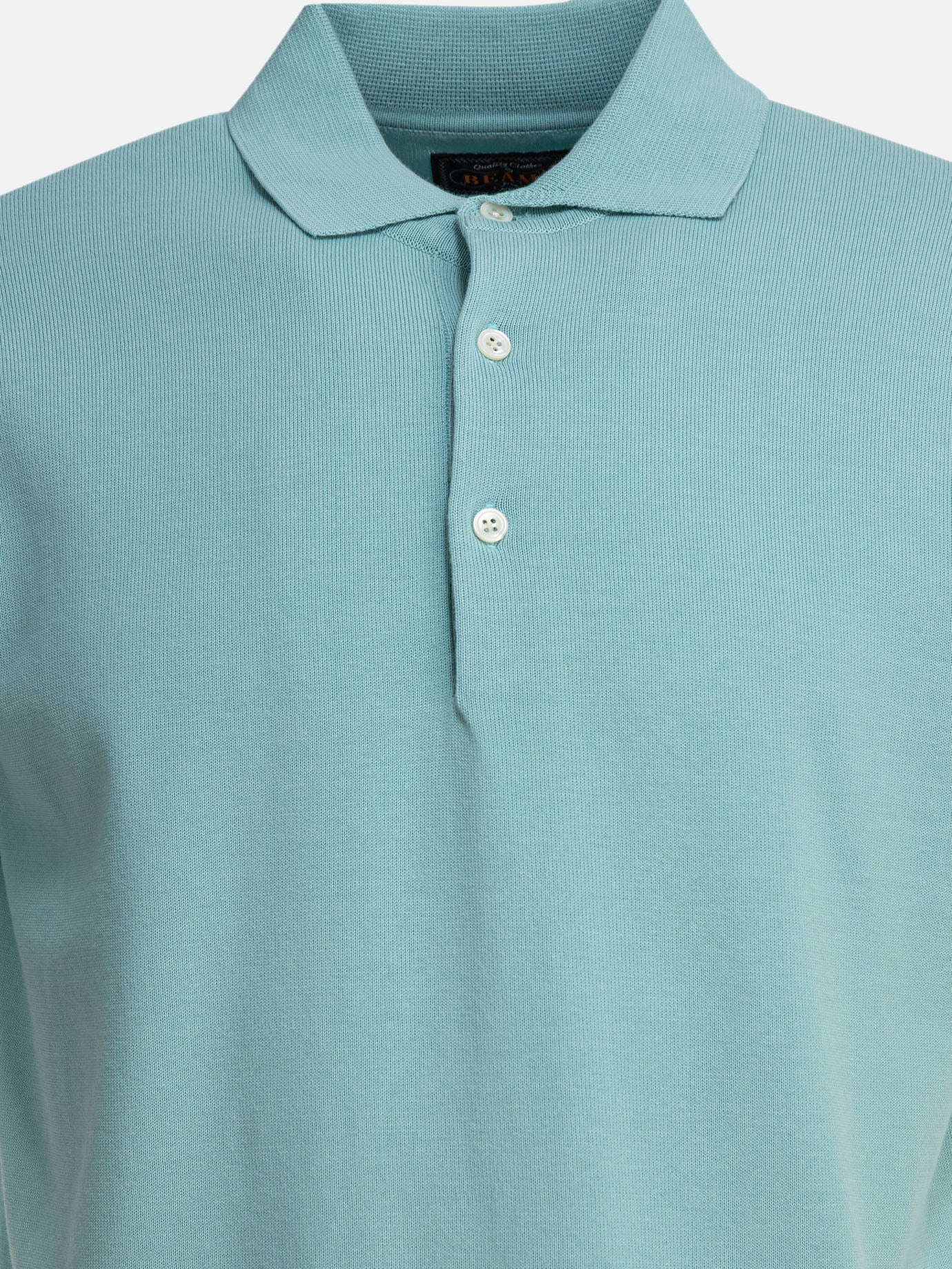 Beams Plus "12G" polo shirt Light blue