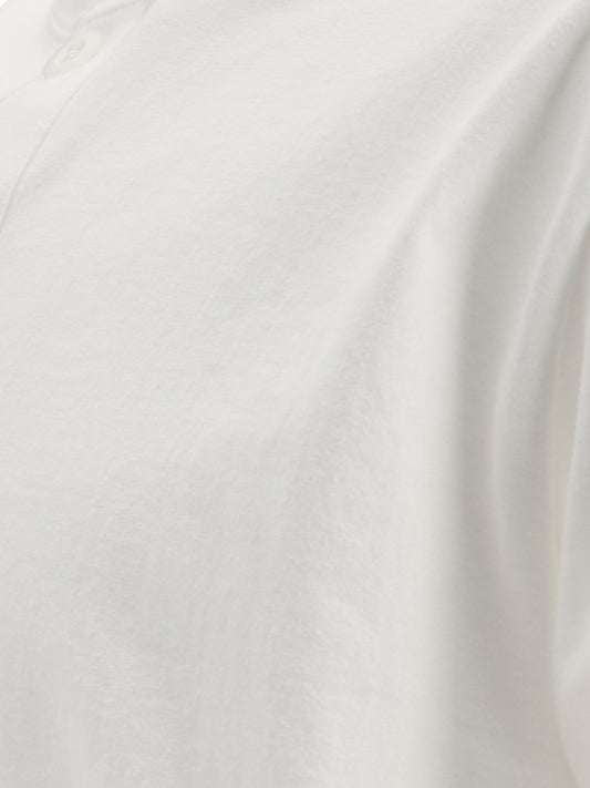 Henley t-shirts Solid colour  White - Beams Plus Men | PDP | VIETTI Online Store 
