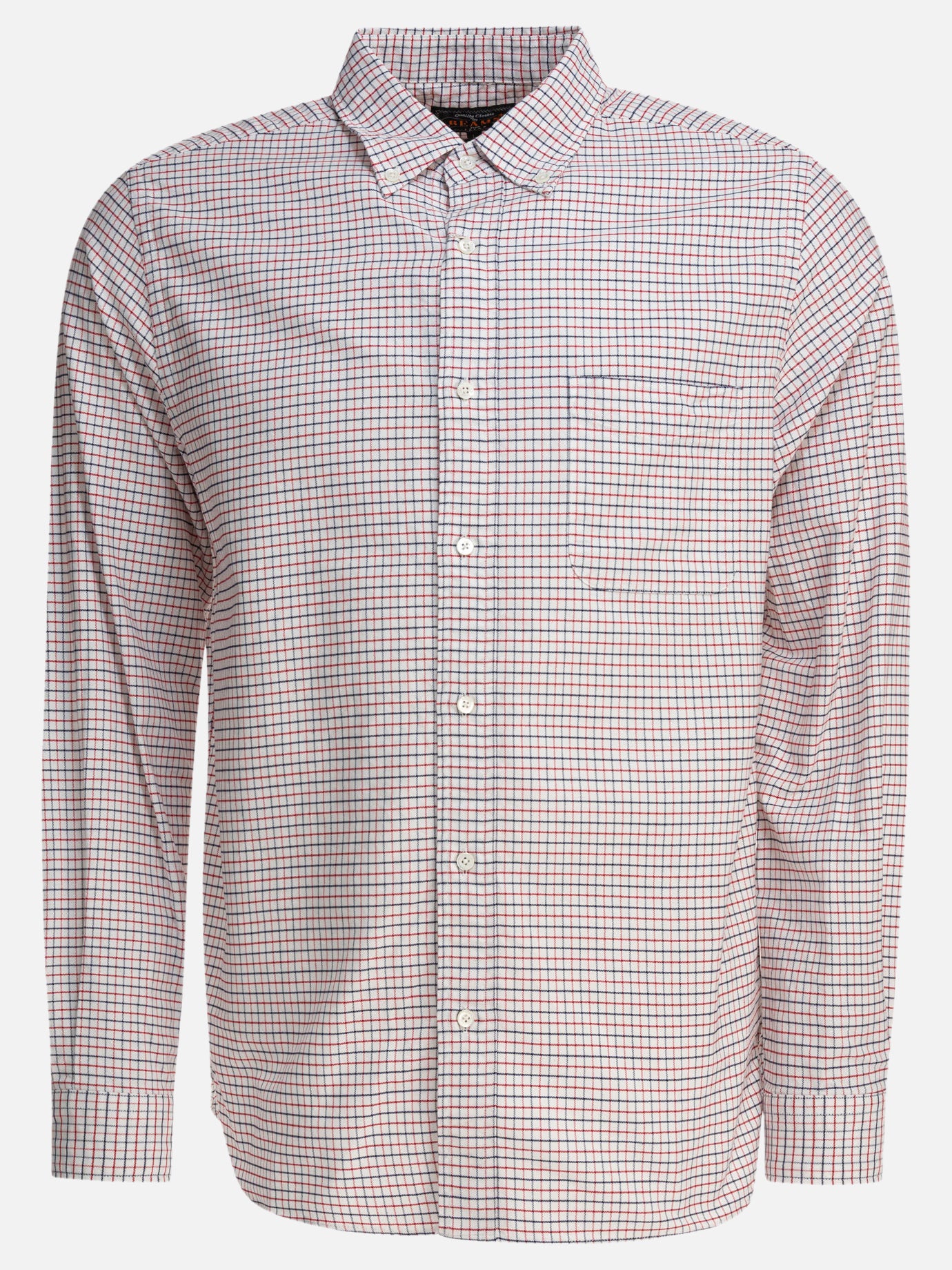 Beams Plus &quot;Oxford Tattersall&quot; shirt 13492144_S White thumbnail_1