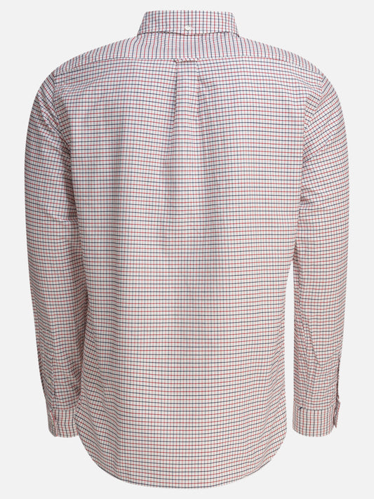 Beams Plus Camicia "Oxford Tattersall" 13492144_S White 2