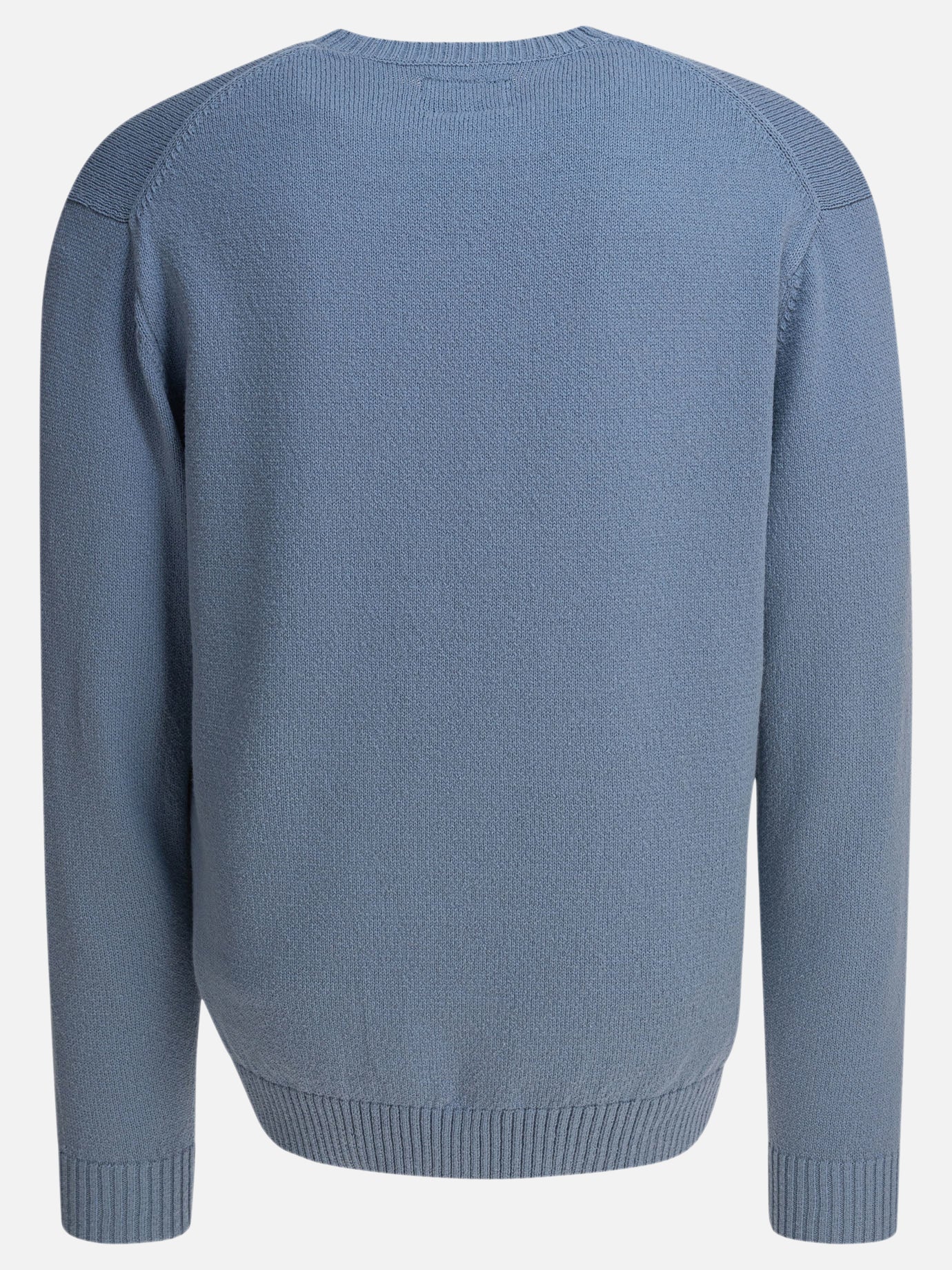 Crewneck sweaters Solid colour  Light blue - Beams Plus Men | PDP | VIETTI Online Store | thumbnail_2
