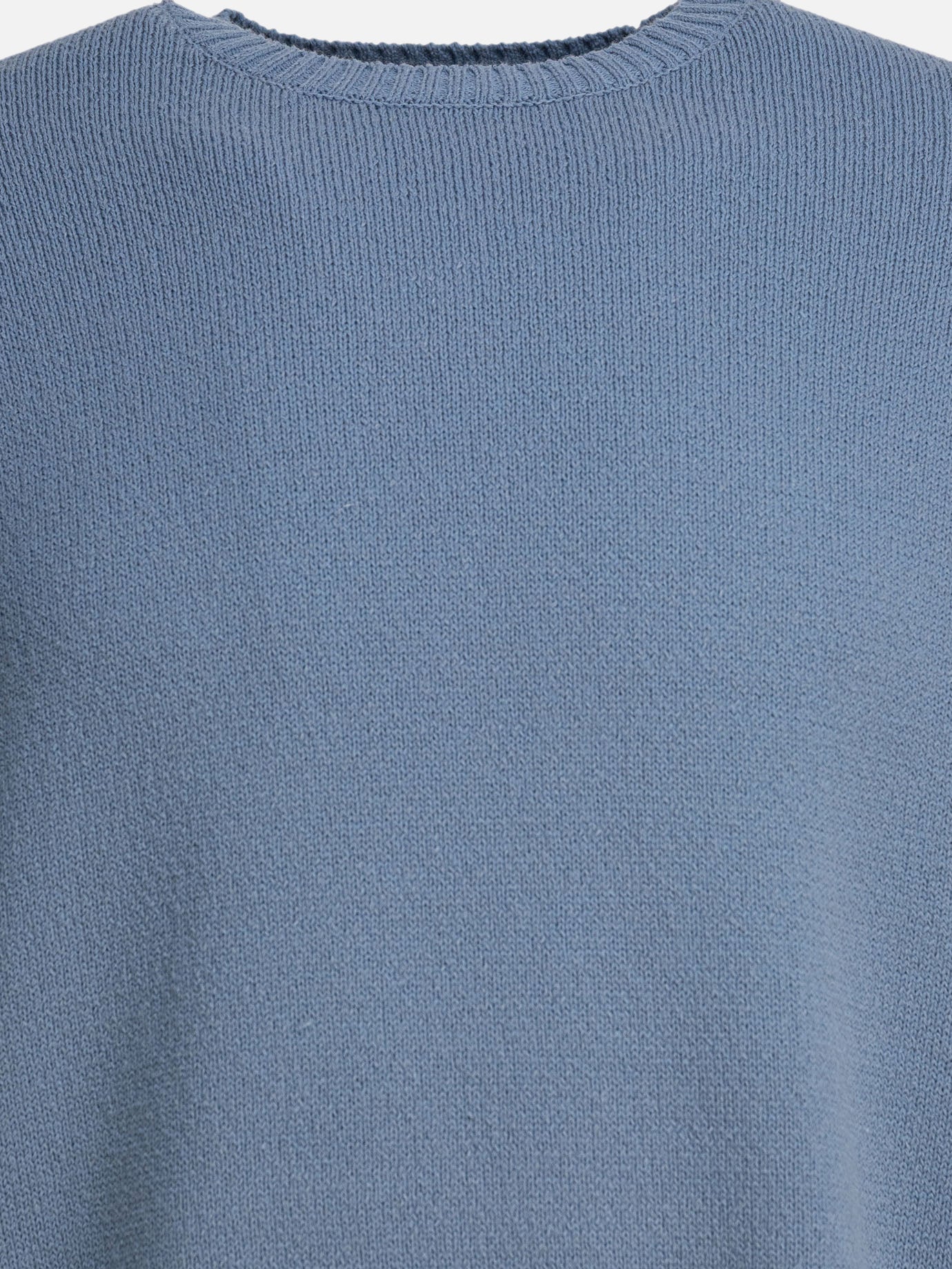 Crewneck sweaters Solid colour  Light blue - Beams Plus Men | PDP | VIETTI Online Store | thumbnail_3