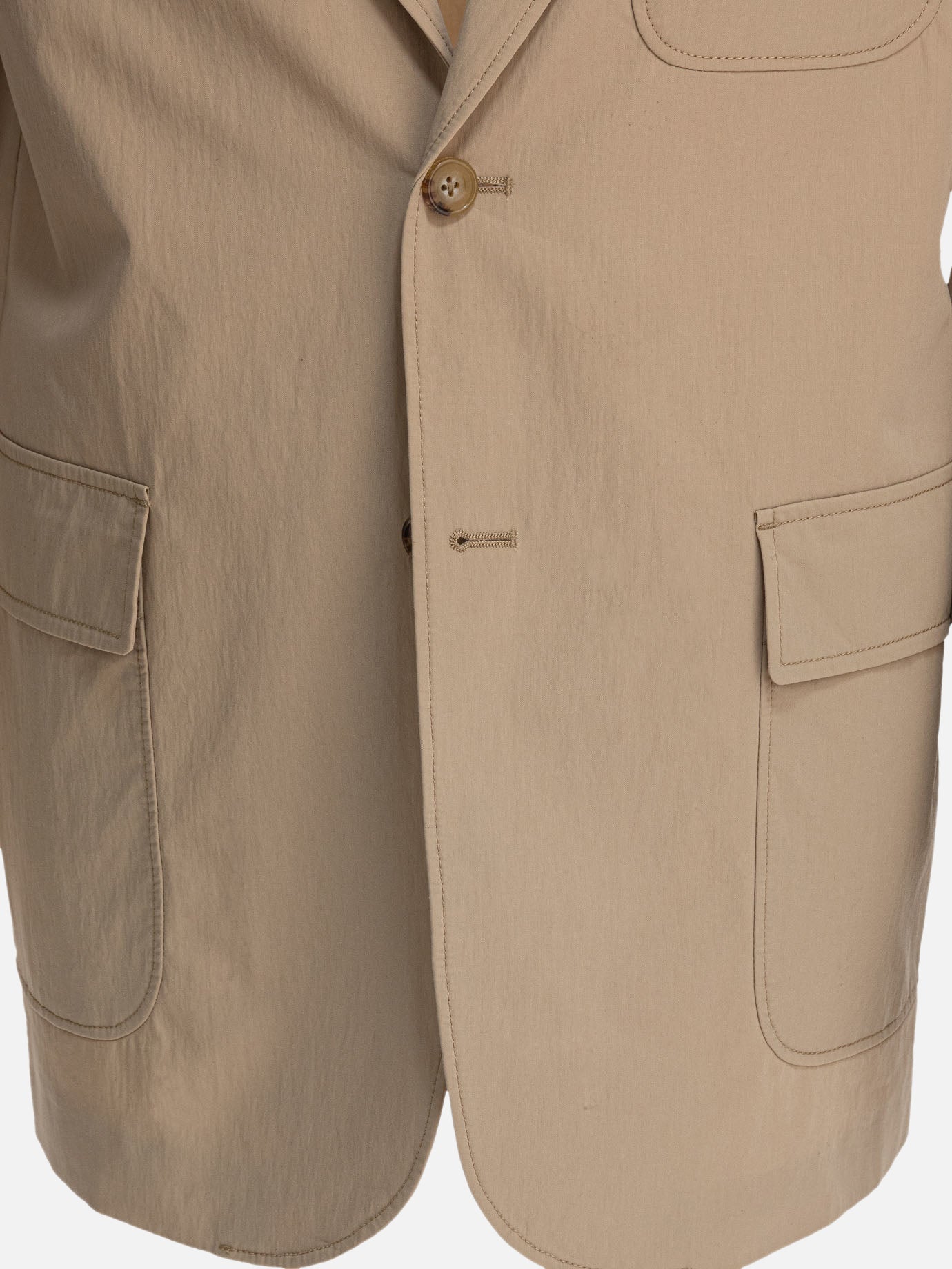 Beams Plus "3B Comfort Cloth" blazer jacket Beige