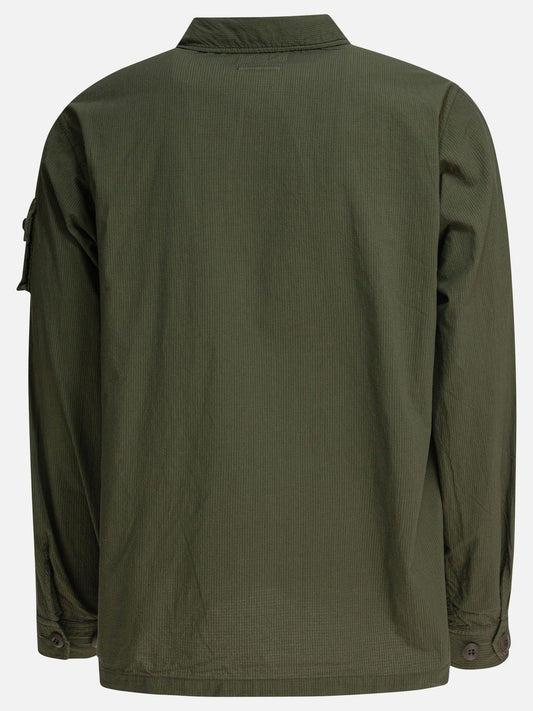 Giacche overshirt Solid colour  Verde - Beams Plus Uomo | PDP | VIETTI Online Store | 2
