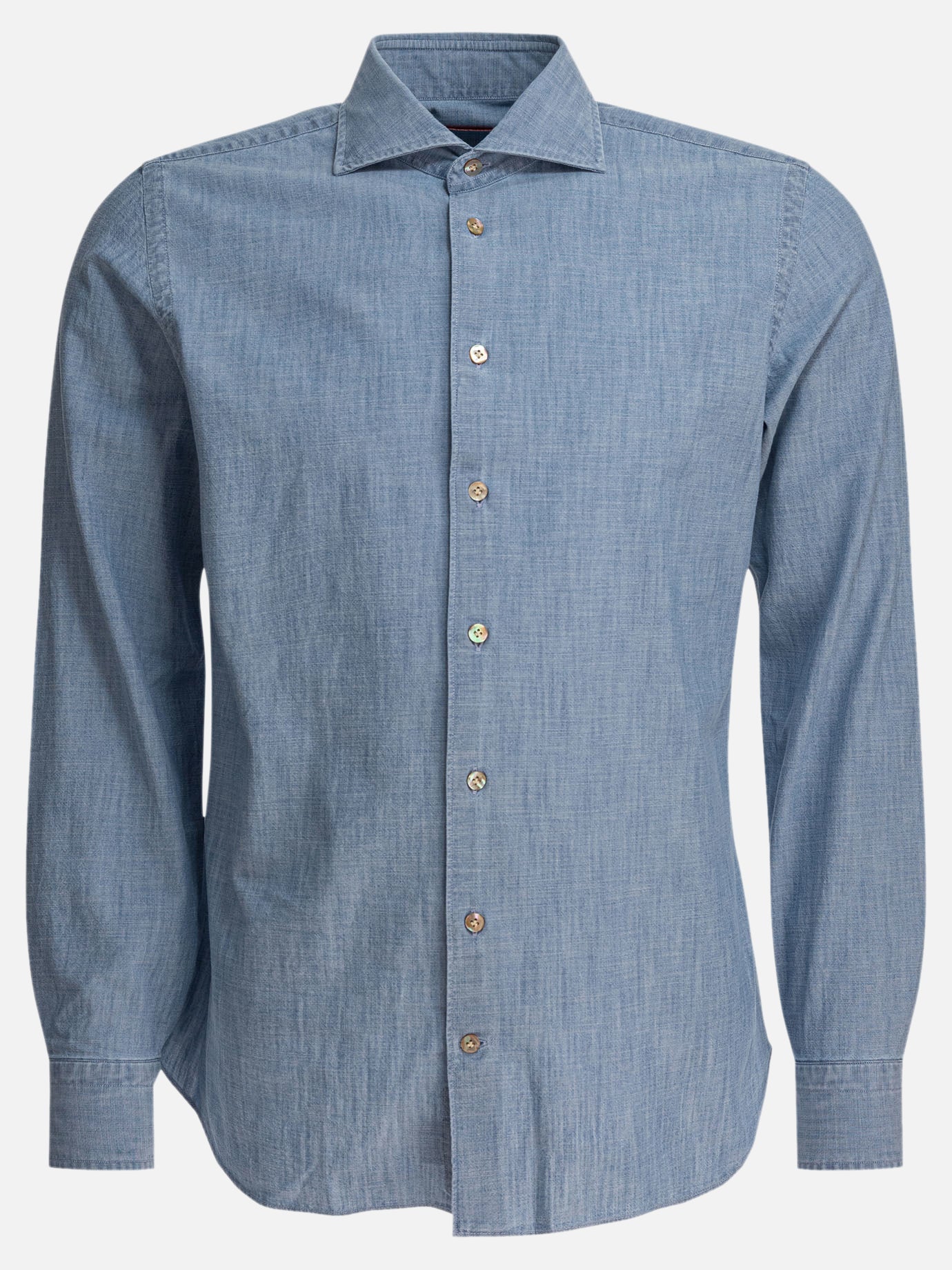 Casual shirts Solid colour  Light blue - Borriello Men | PDP | VIETTI Online Store | thumbnail