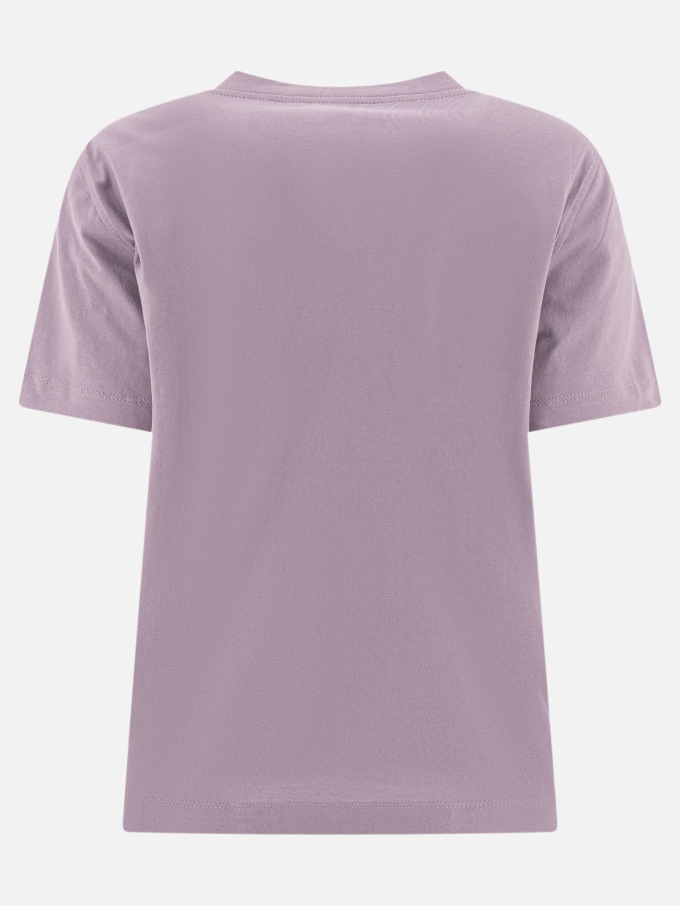 Crewneck t-shirts Solid colour  Purple - Brunello Cucinelli Women | PDP | VIETTI Online Store | thumbnail_2