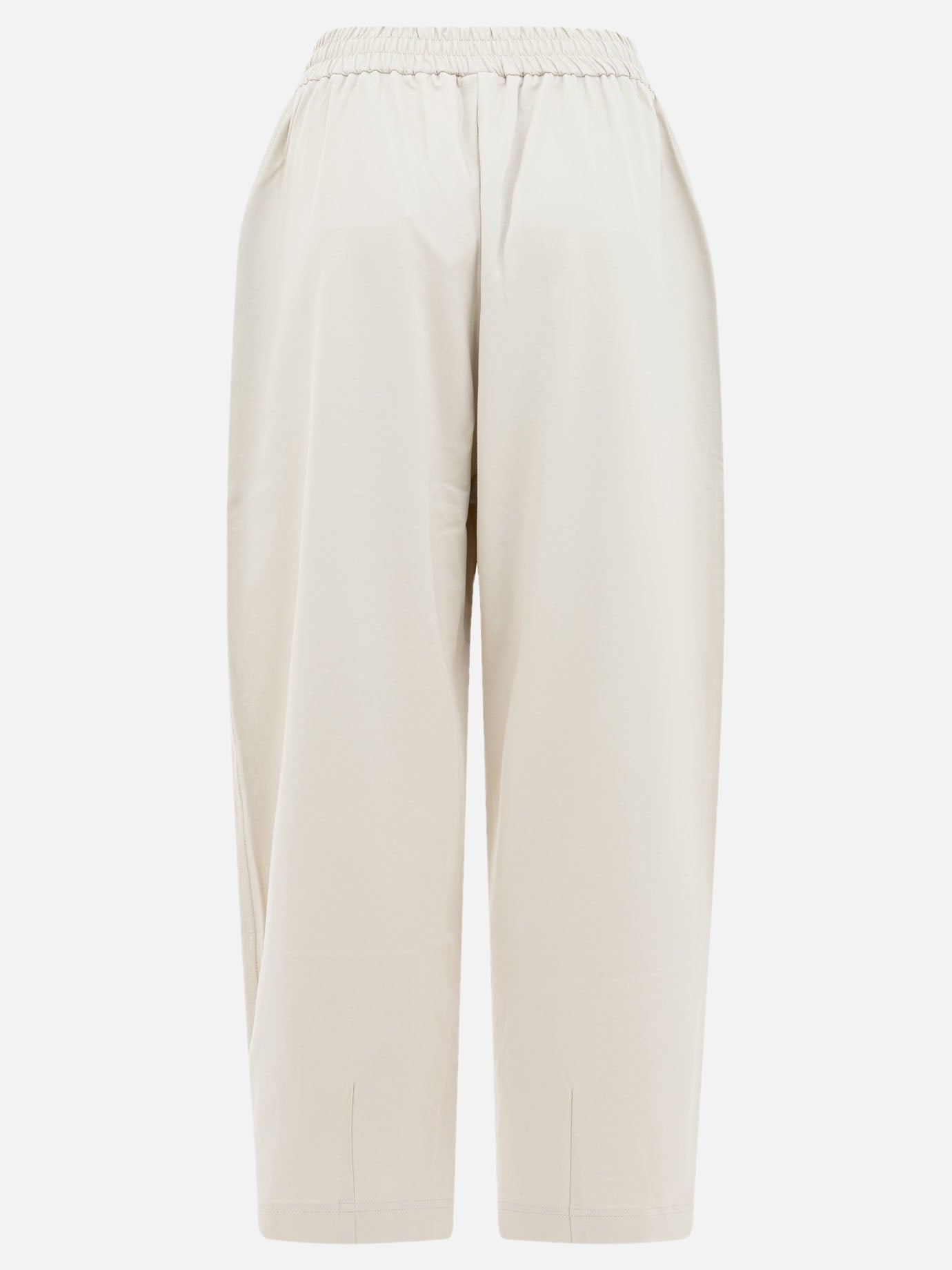 Pantaloni sportivi Solid colour  Bianco - Brunello Cucinelli Donna | PDP | VIETTI Online Store | Zoom-Modal_2
