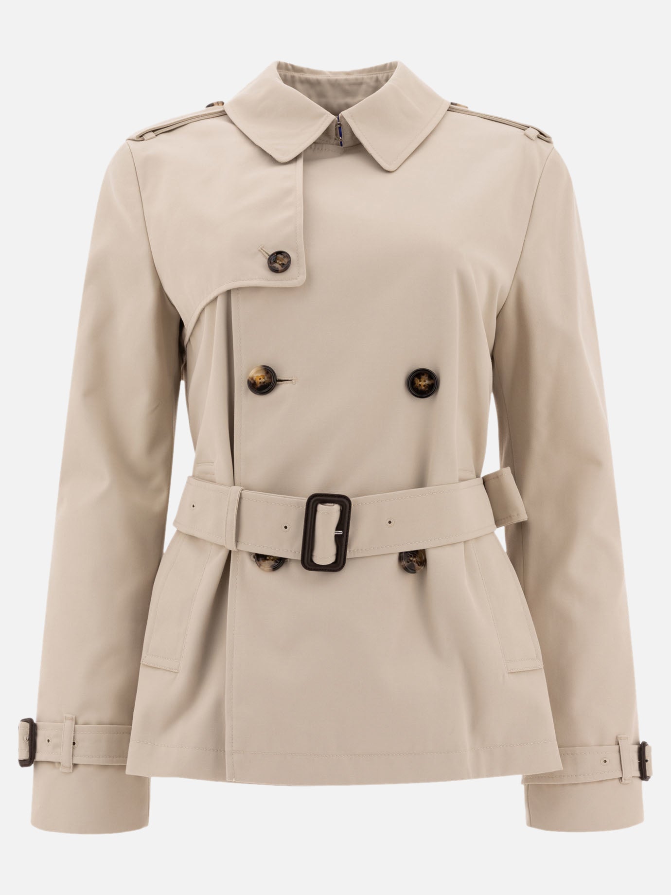 Impermeabili & Trench Solid colour  Marrone - Burberry Donna | PDP | VIETTI Online Store | Zoom-Modal
