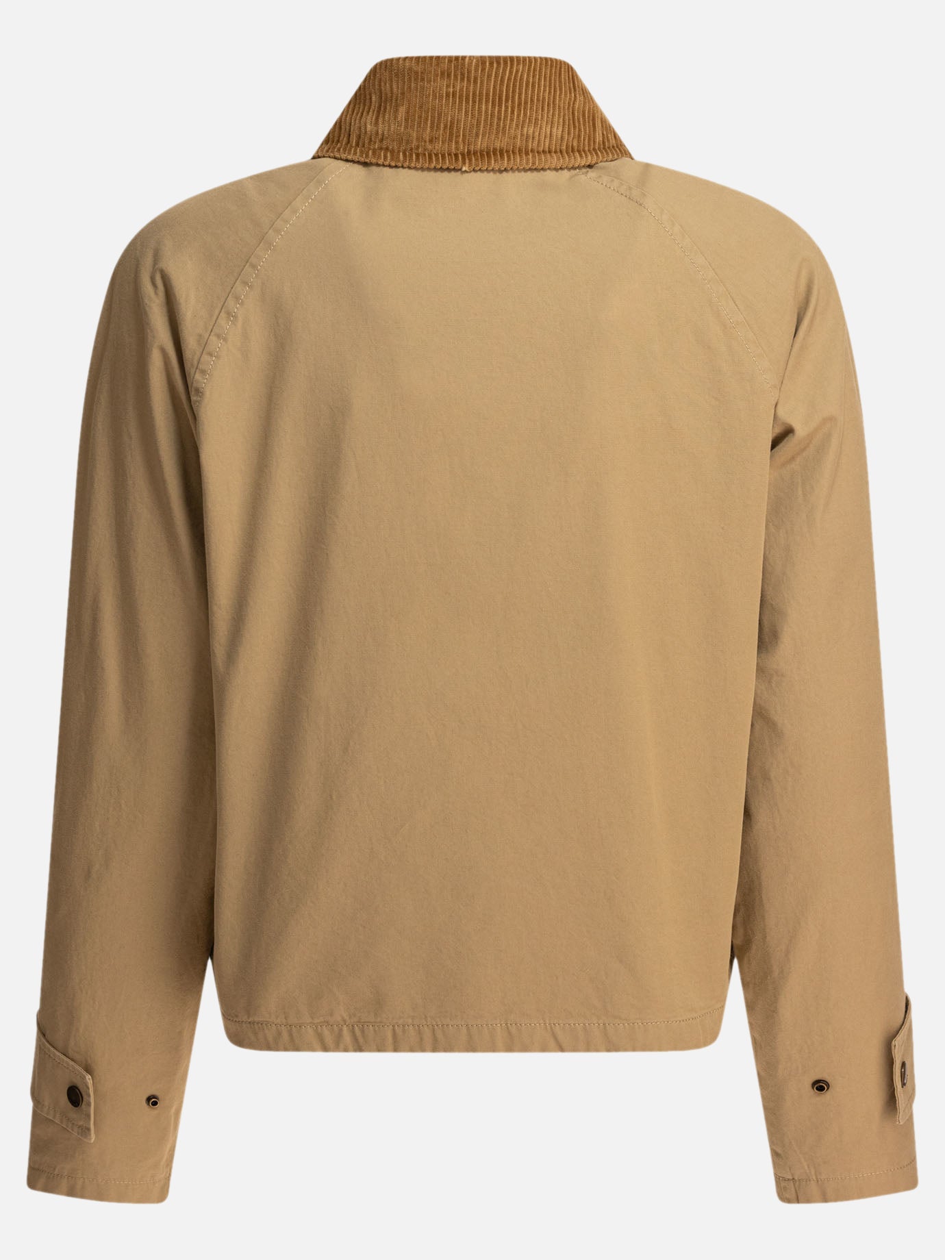 Burberry Cotton cropped jacket 13834516_08 Beige thumbnail_2