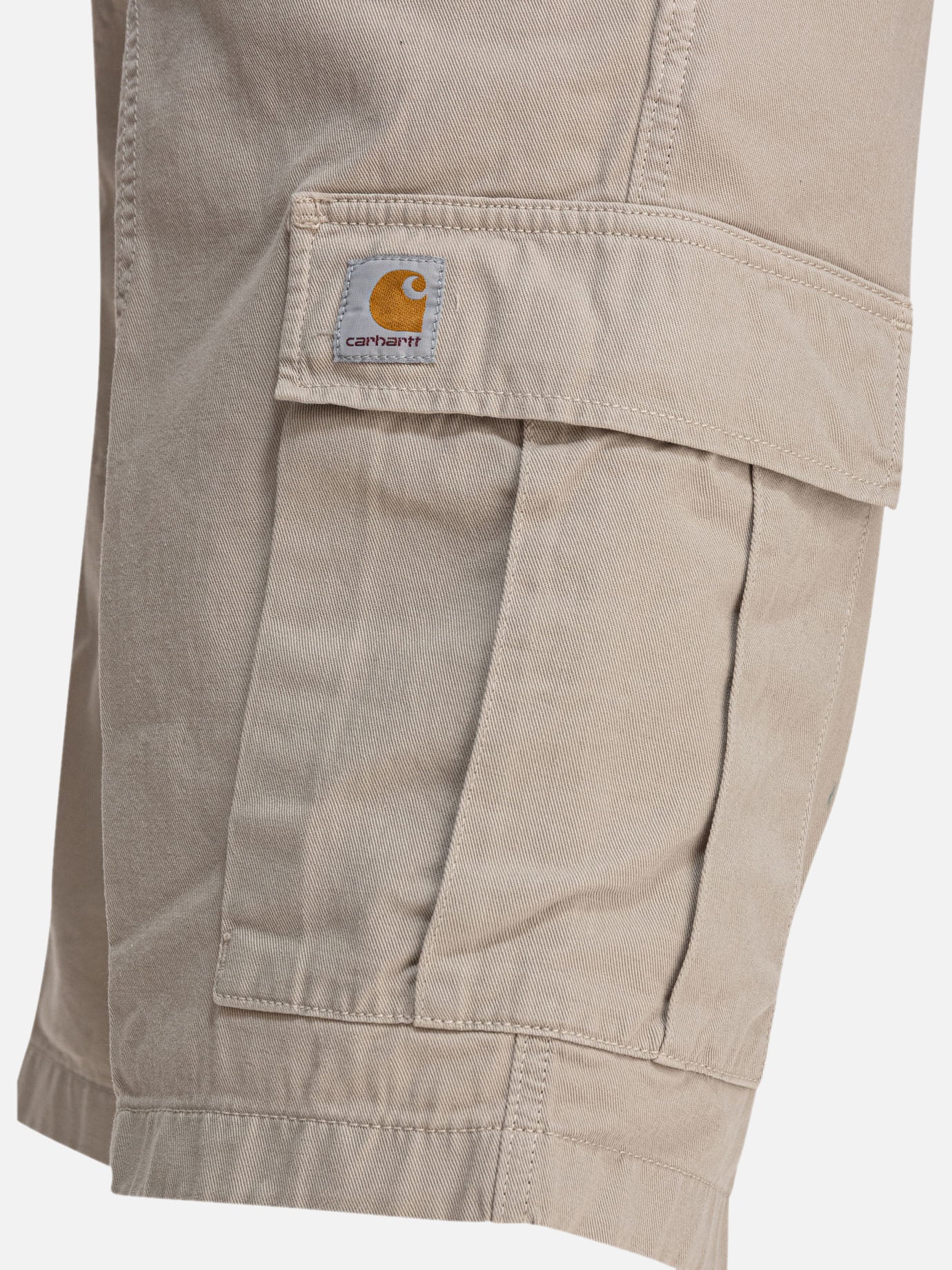 Carhartt WIP &quot;Regular Cargo&quot; Shorts 15811252_32 Beige thumbnail_4