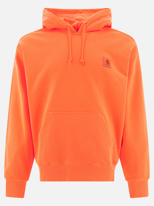 Carhartt WIP Felpa "Hooded Industry Sweat" 15860625_XS Orange 1