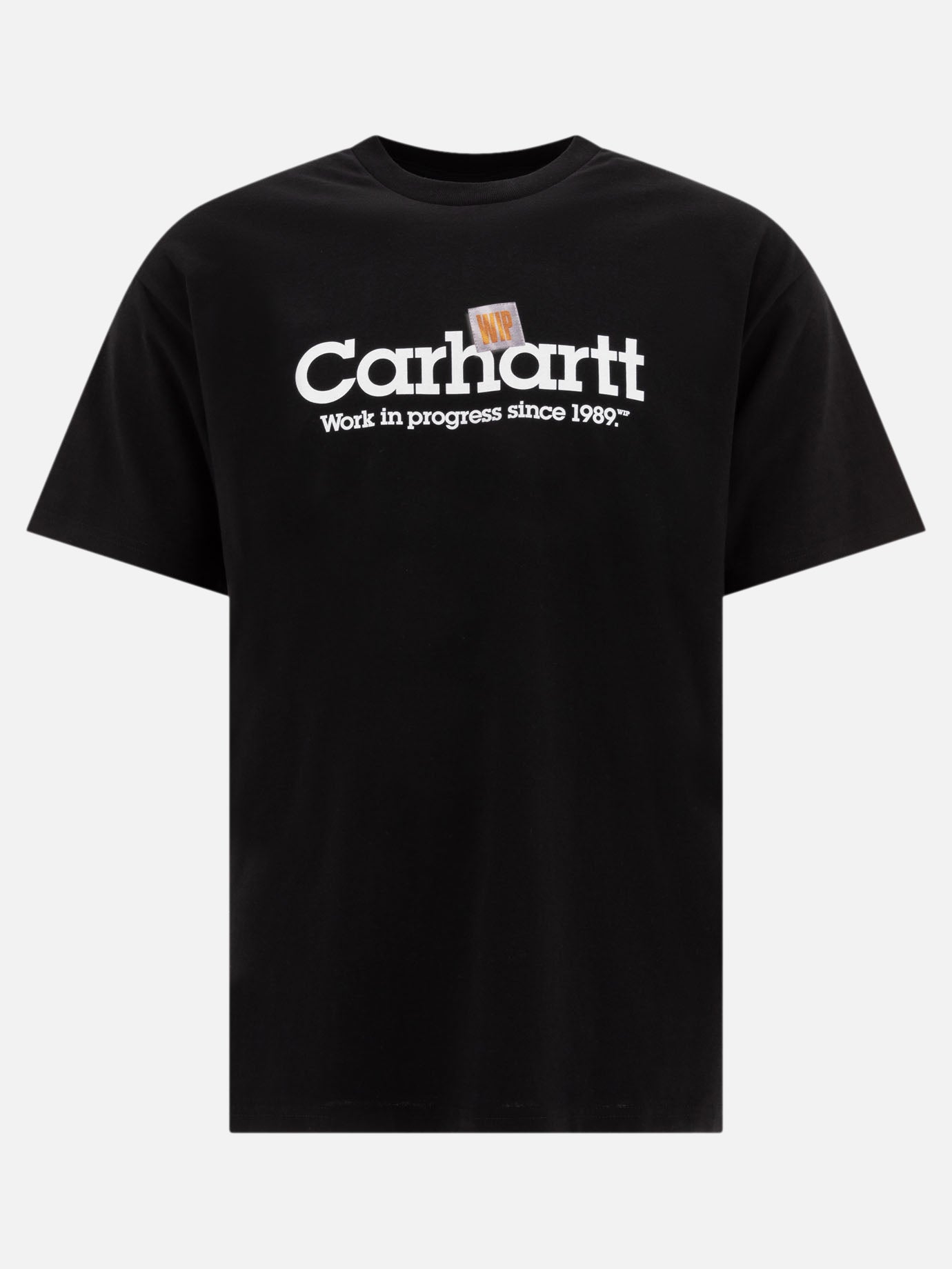 Carhartt WIP T-shirt &quot;S/S Label Script&quot; 16842700_S Black thumbnail_1