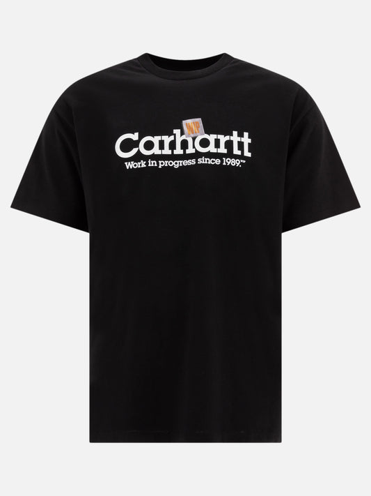 Carhartt WIP "S/S Label Script" T-shirt 16842700_S Black 1