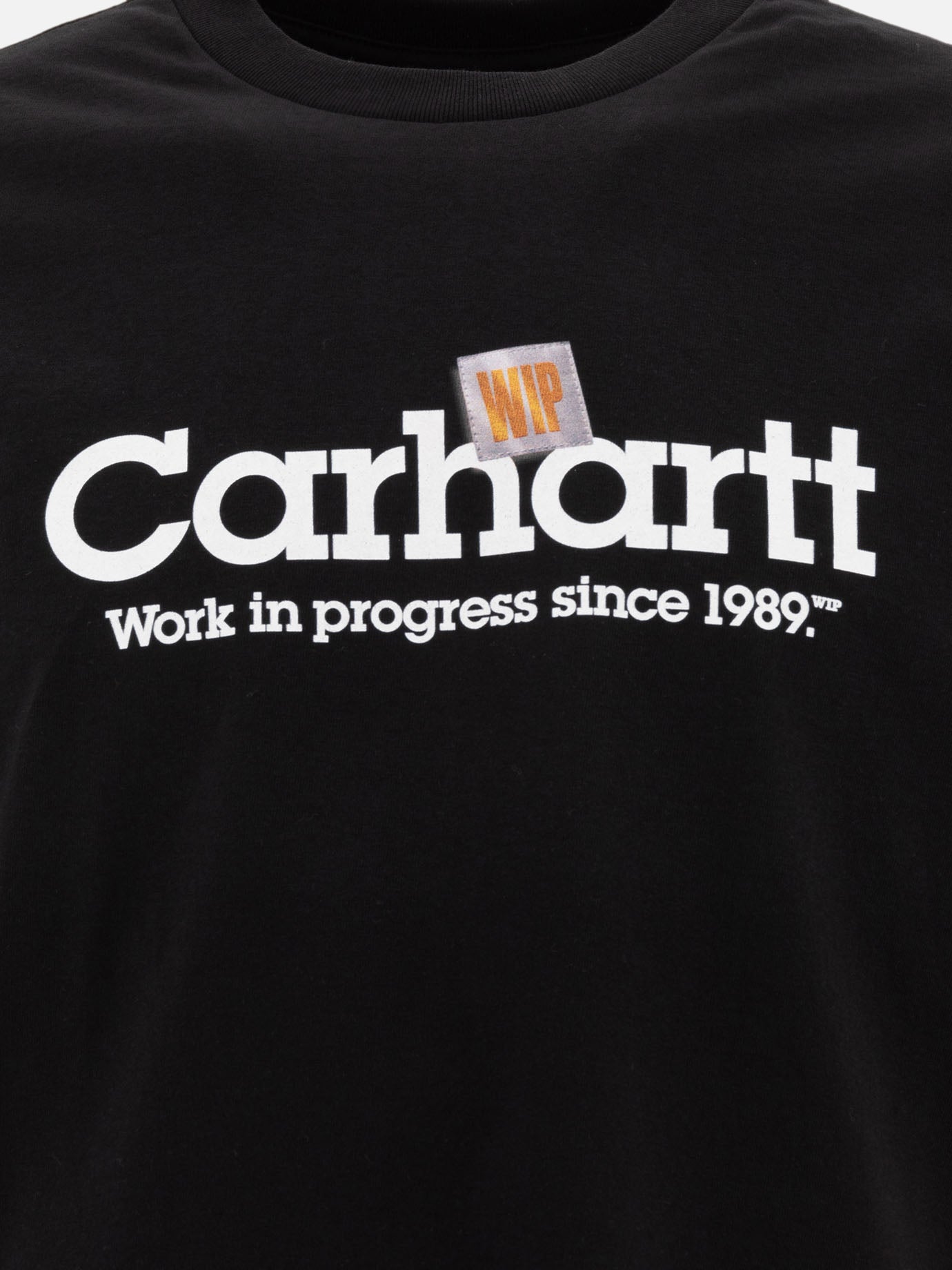 Carhartt WIP T-shirt &quot;S/S Label Script&quot; 16842700_S Black thumbnail_3