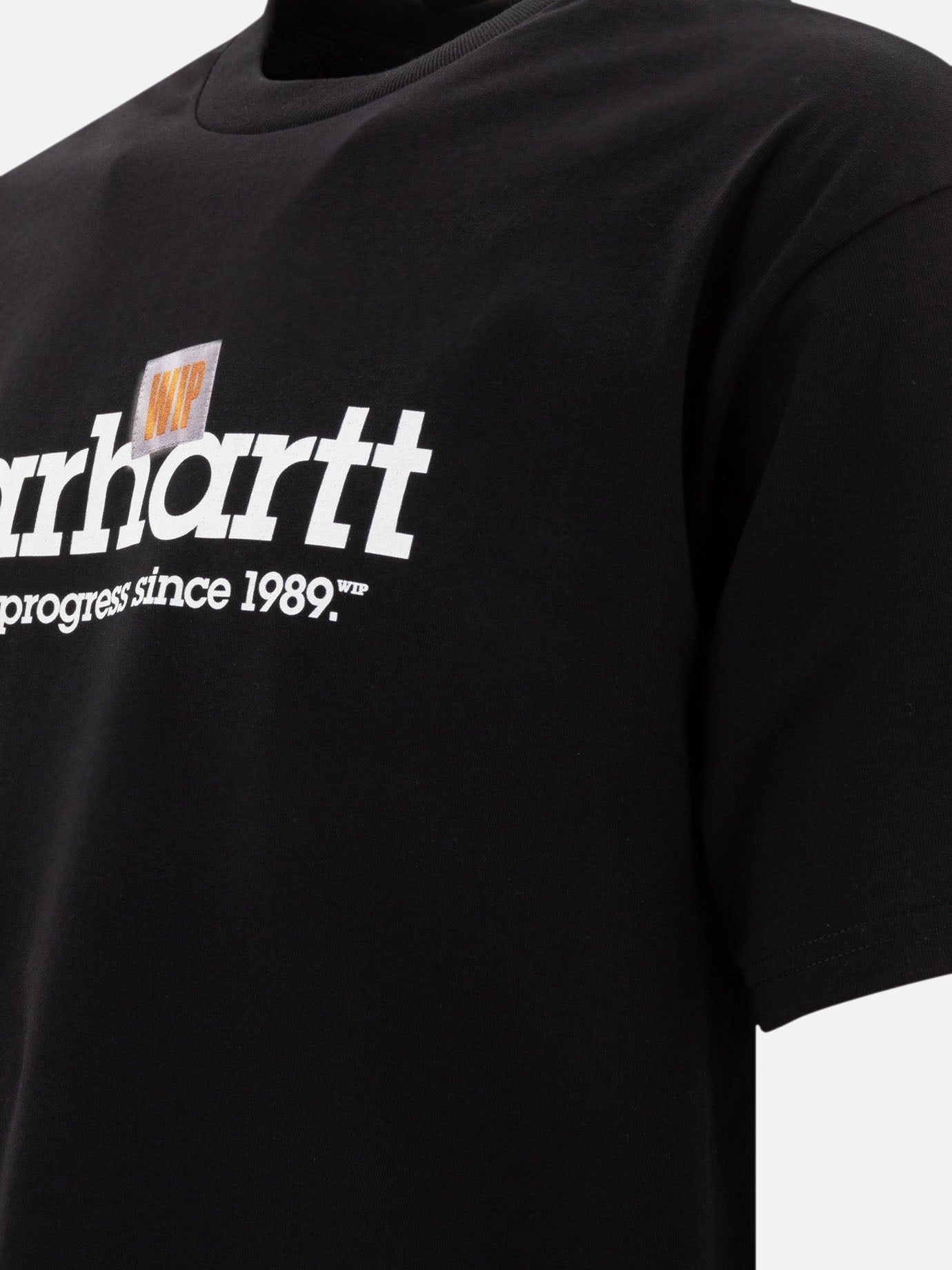 Carhartt WIP T-shirt &quot;S/S Label Script&quot; 16842700_S Black thumbnail_4