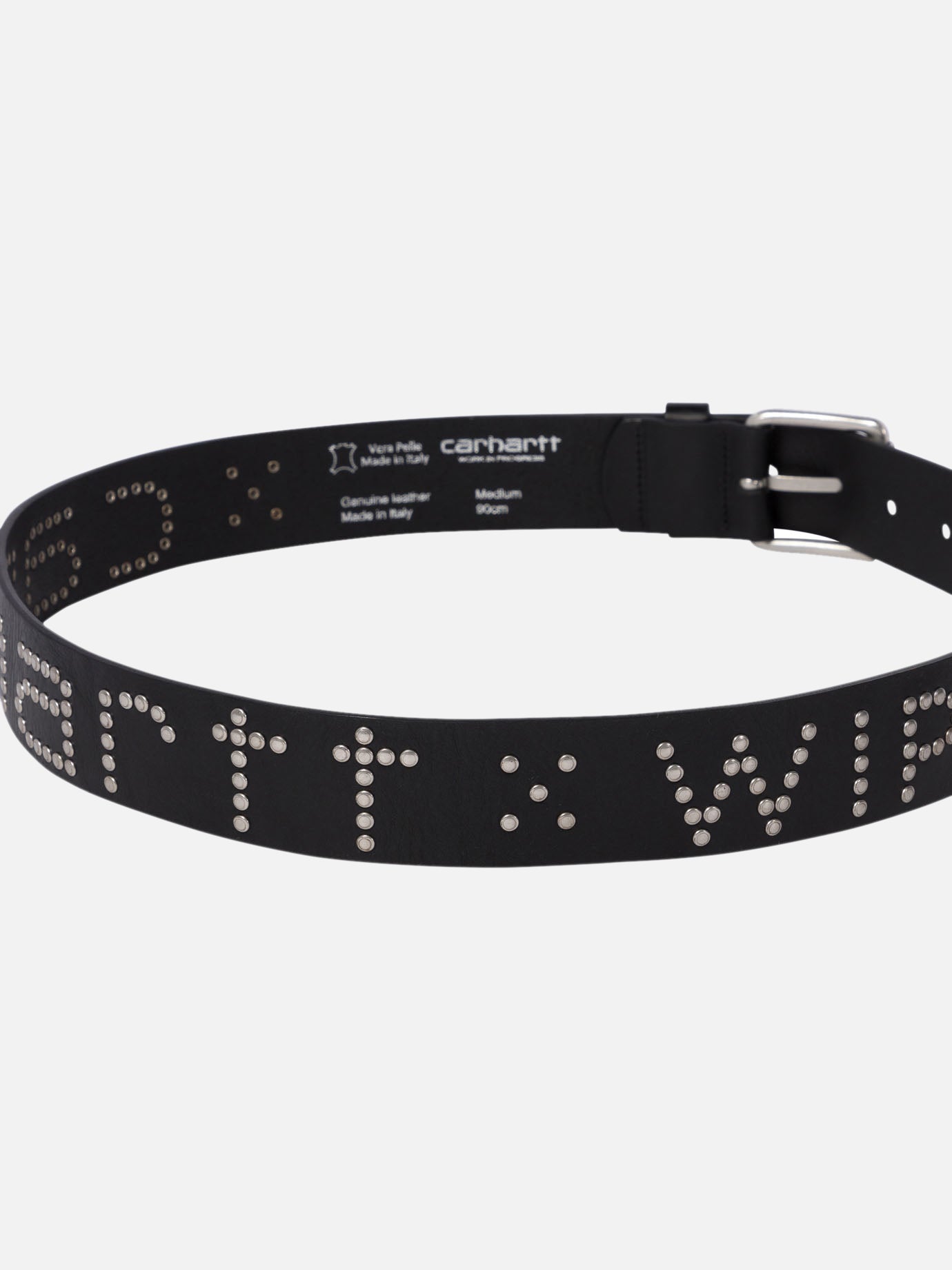 Carhartt WIP Cintura &quot;Script Studs&quot; 18427422_S Black thumbnail_2