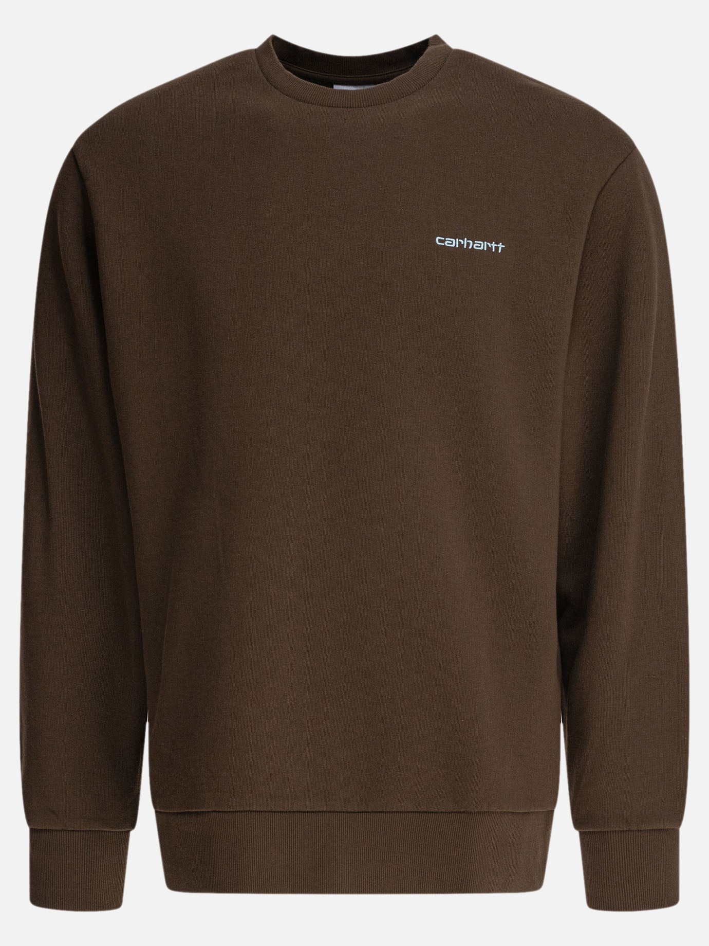 Carhartt WIP "Script Embroidery" sweatshirt Brown
