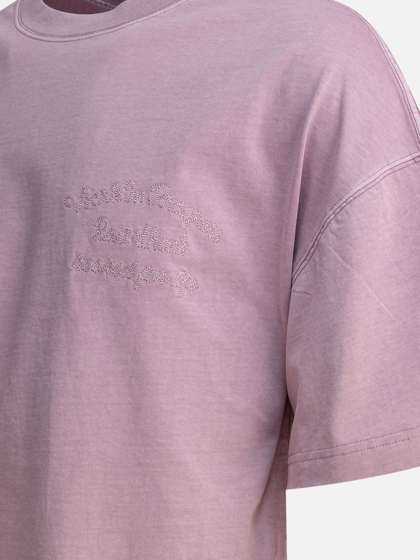 T-shirt girocollo Solid colour  Rosa - Carhartt WIP Uomo | PDP | VIETTI Online Store | Zoom-Modal_4
