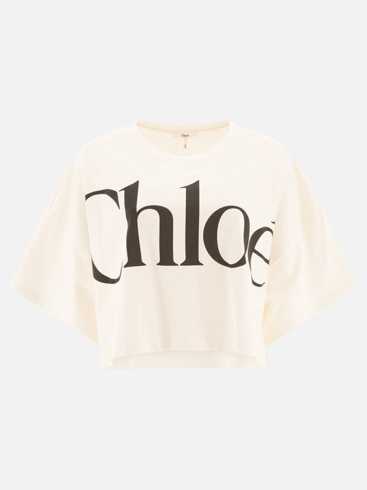 Chloé Boxy T-shirt 15541430_S White 1