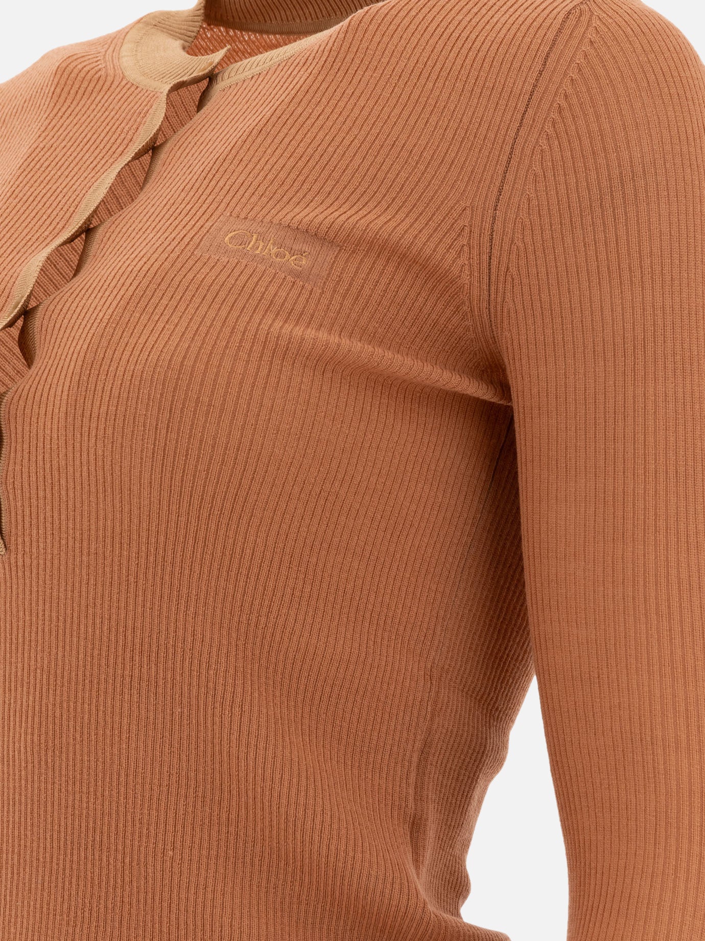 Chloé &quot;Henley&quot; shirt 10103599_S Pink thumbnail_4