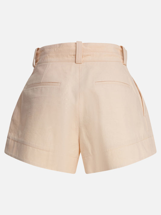 Chloé Mini shorts a vita alta 16569518_36 Pink 2