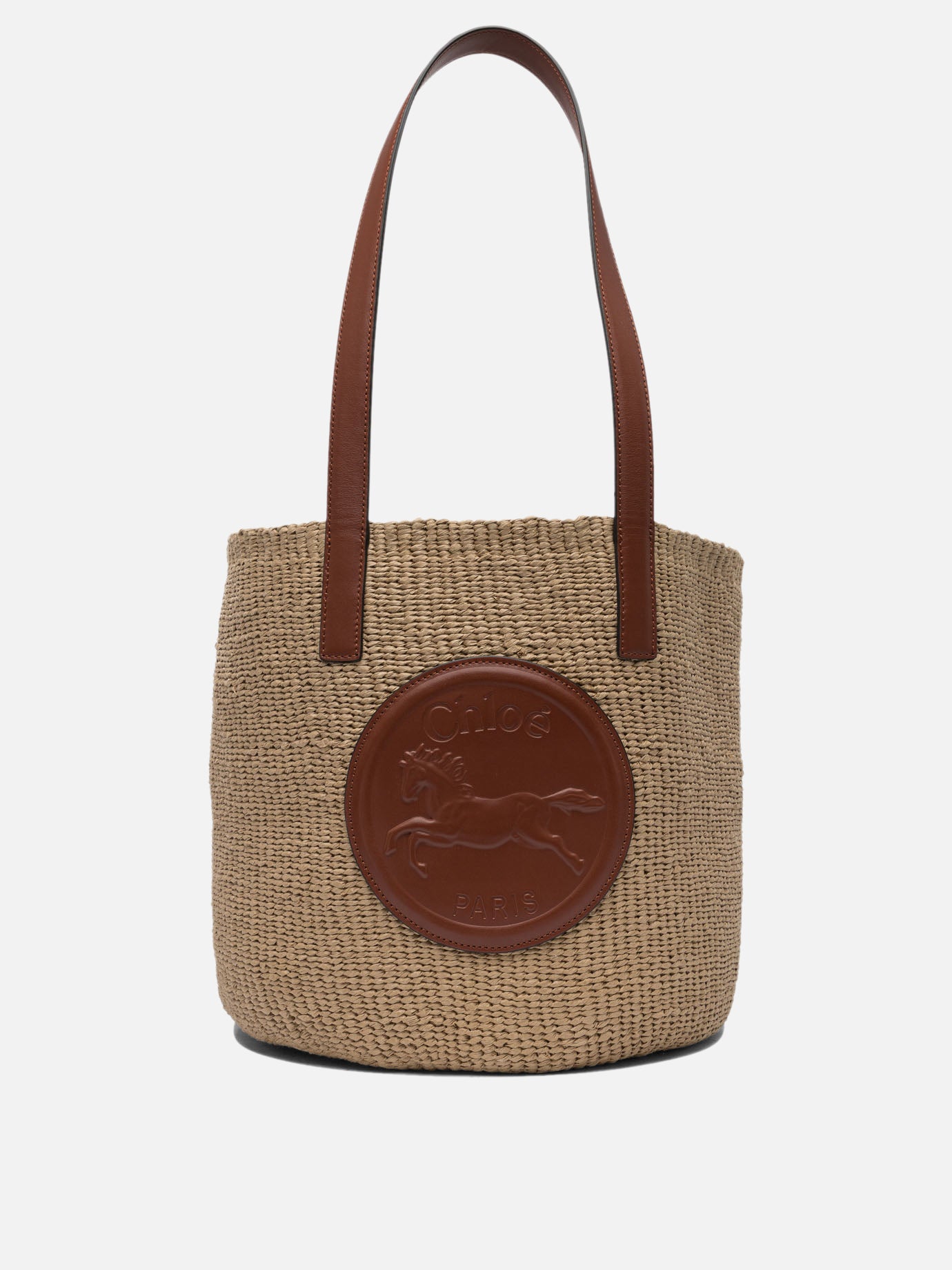 Chloé &quot;Horse Medal&quot; bucket bag 13431826_UNI Brown thumbnail_1