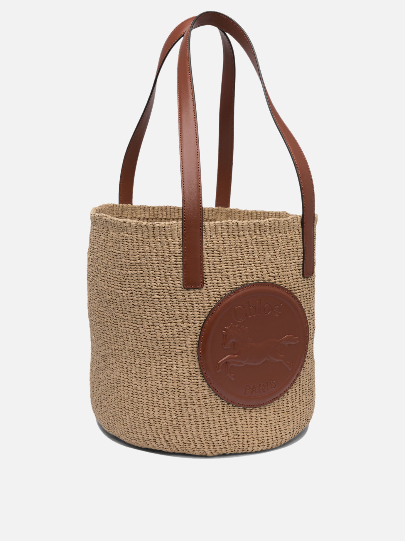 Chloé &quot;Horse Medal&quot; bucket bag 13431826_UNI Brown thumbnail_2