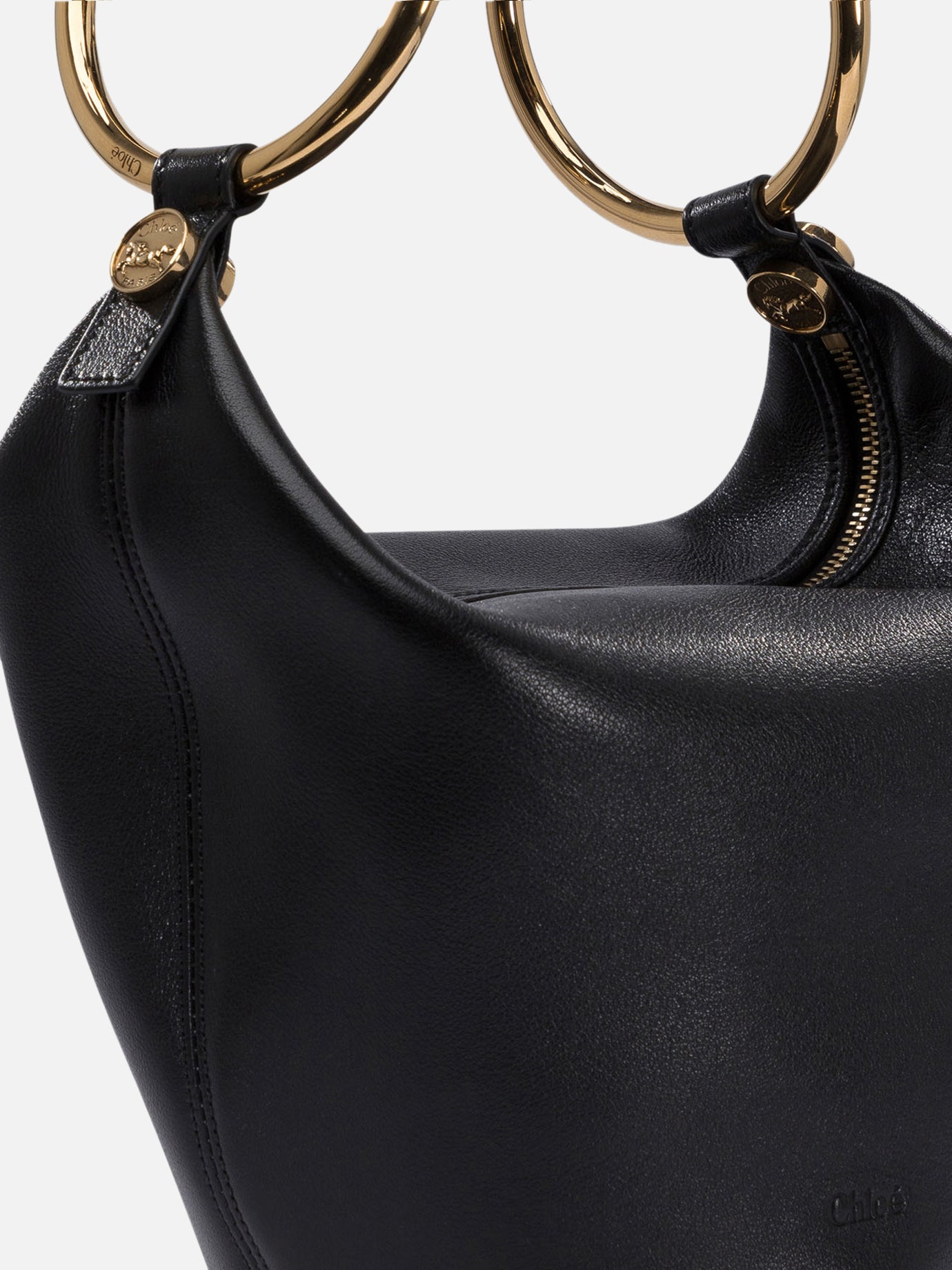Chloé &quot;Bracelet&quot; shoulder bag 14492873_UNI Black thumbnail_4