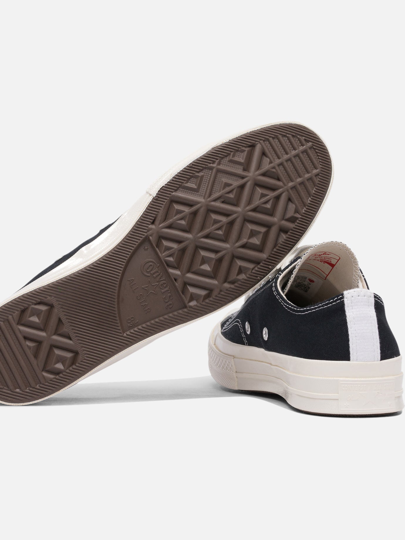 Low top sneakers 100% cotton - 100% rubber  Black - Comme Des Garçons Play Men | PDP | VIETTI Online Store | Zoom-Modal_5

