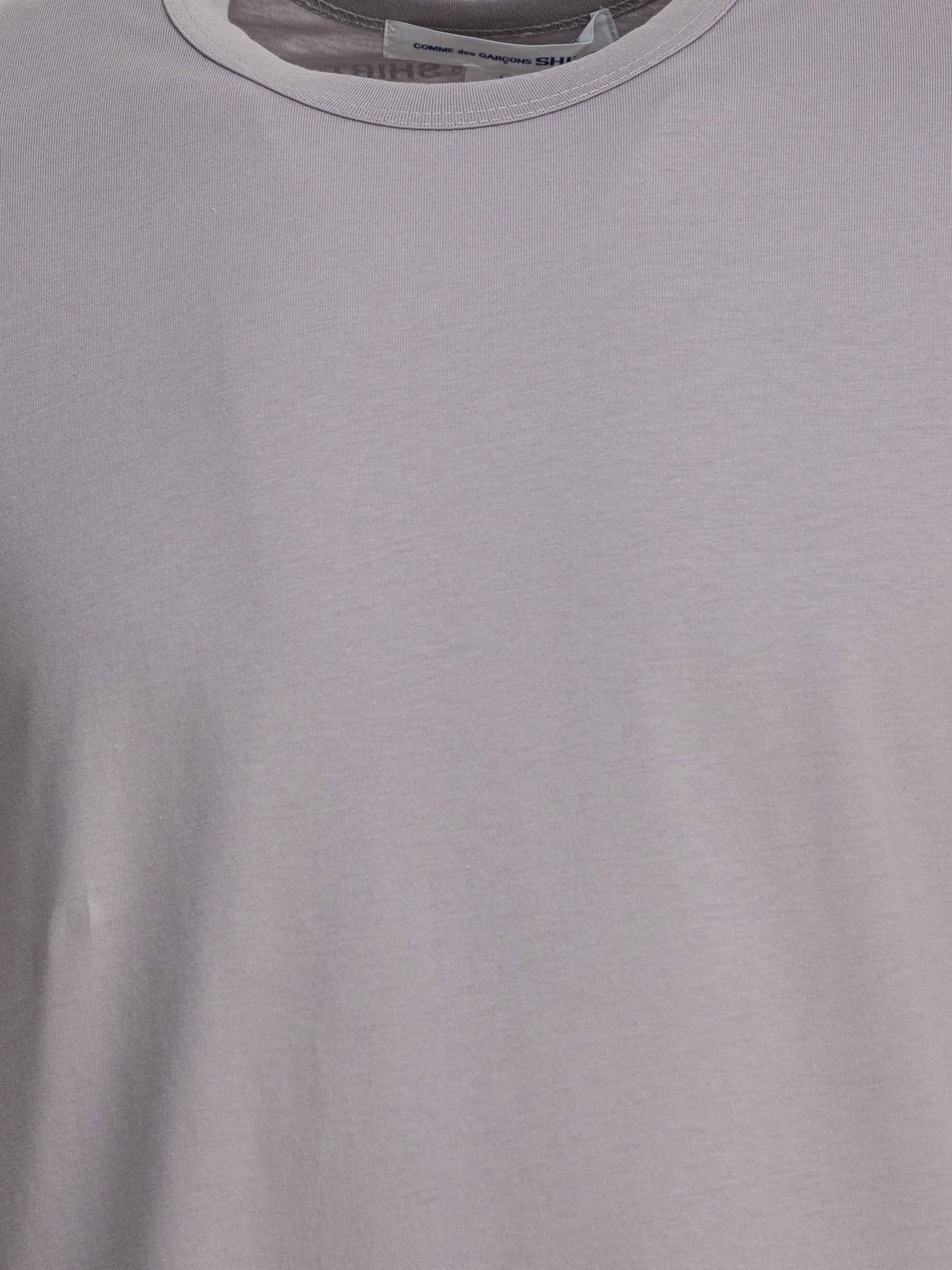 T-shirt girocollo Solid colour  Grigio - Comme Des Garçons Shirt Uomo | PDP | VIETTI Online Store | thumbnail_3