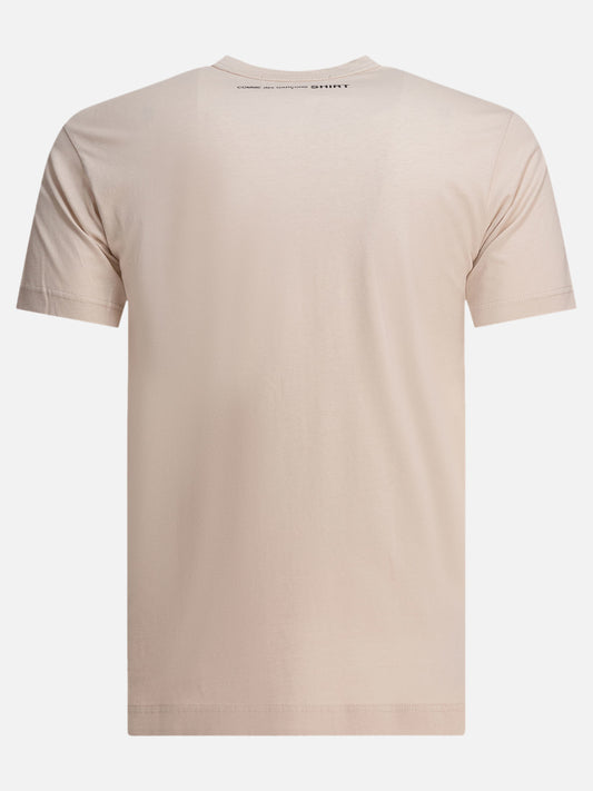 Comme Des Garçons Shirt "CDG SHIRT" T-shirt 11201994_M Beige 2