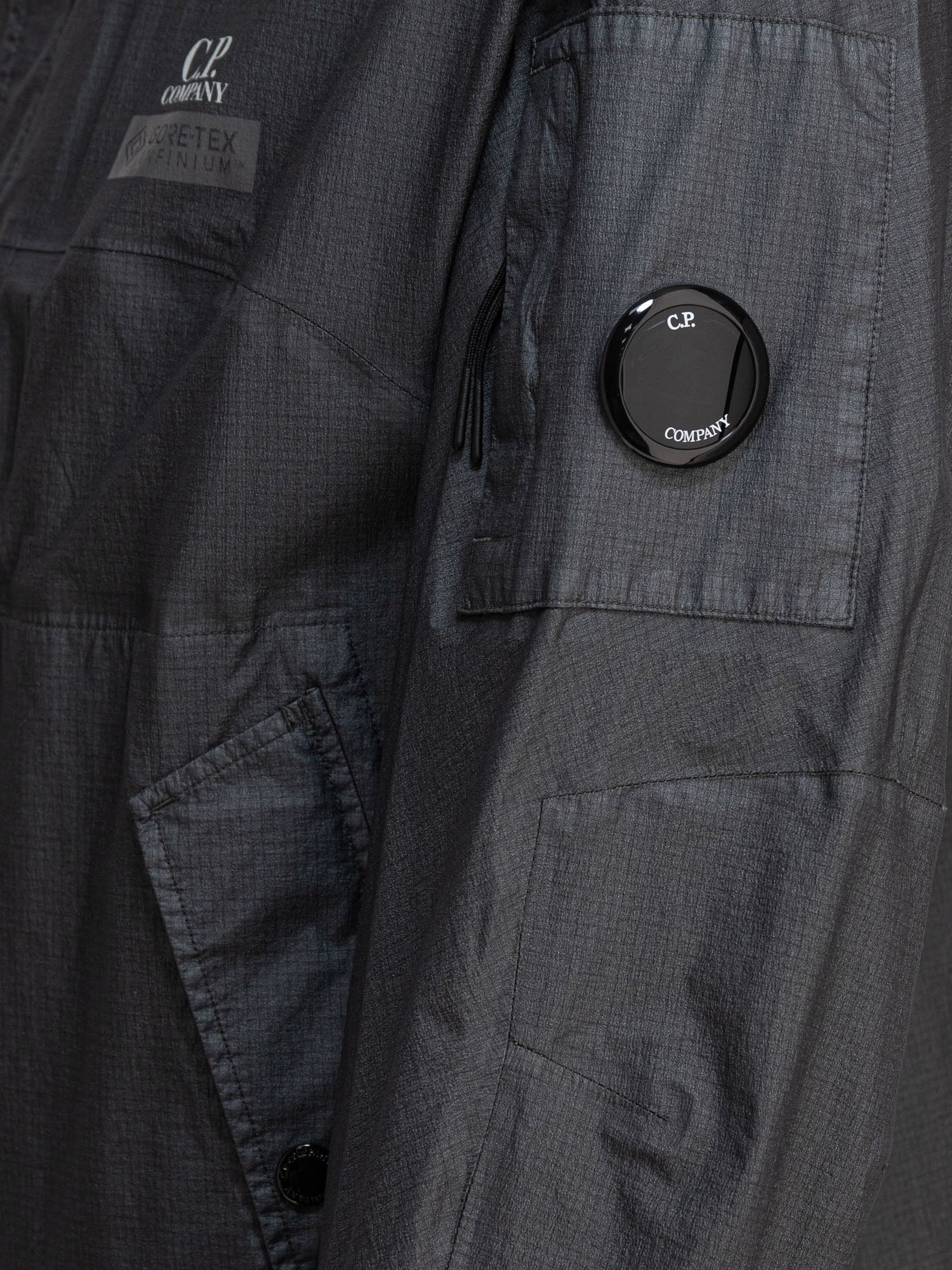 C.P. Company Giacca in GORE-TEX INFINIUM™ 10443585_S Grey thumbnail_4