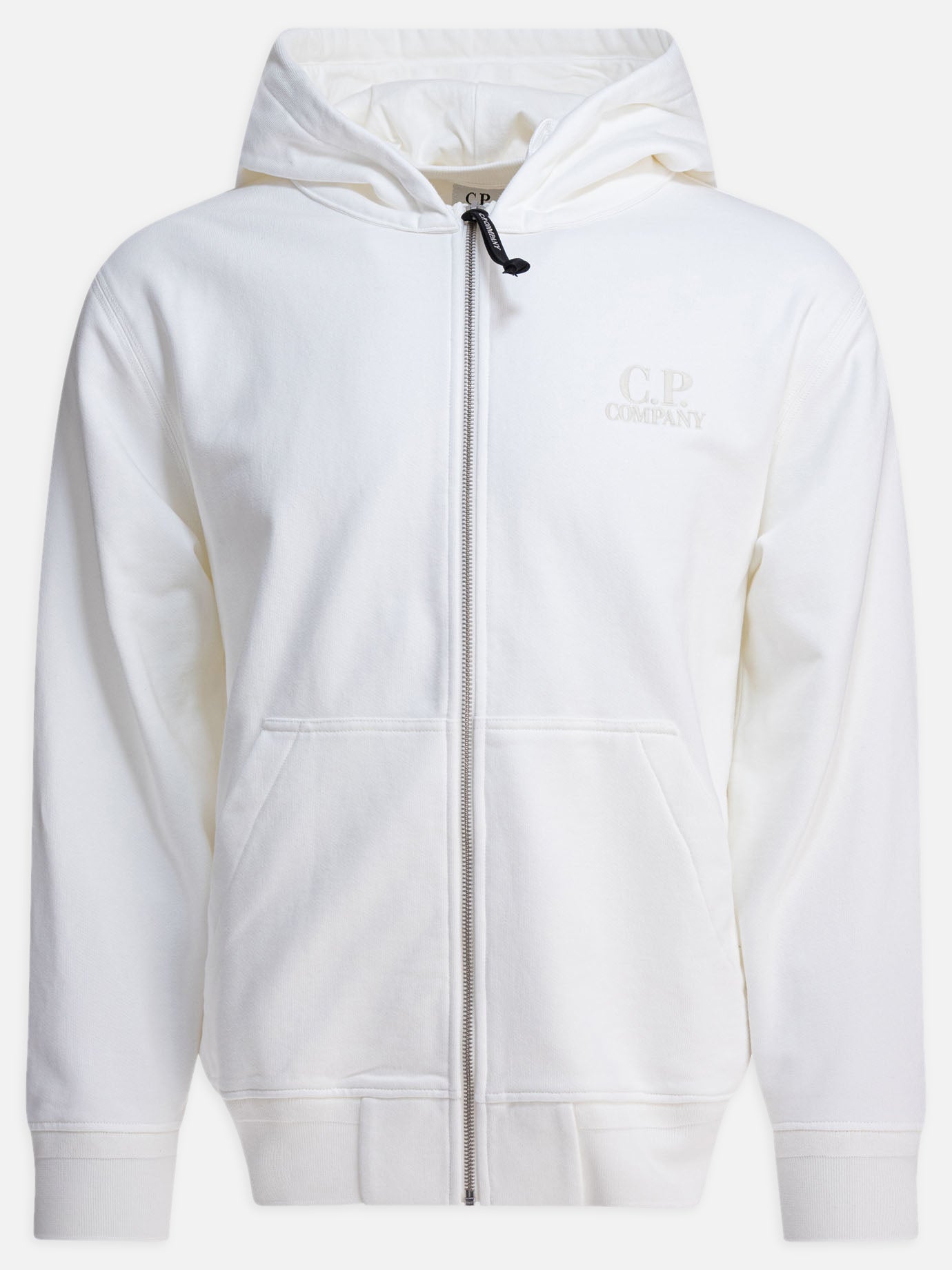C.P. Company Felpa con logo 10061226_S White thumbnail_1