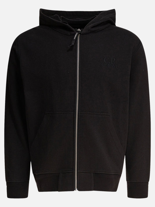 C.P. Company Felpa con logo 11865870_S Black 1