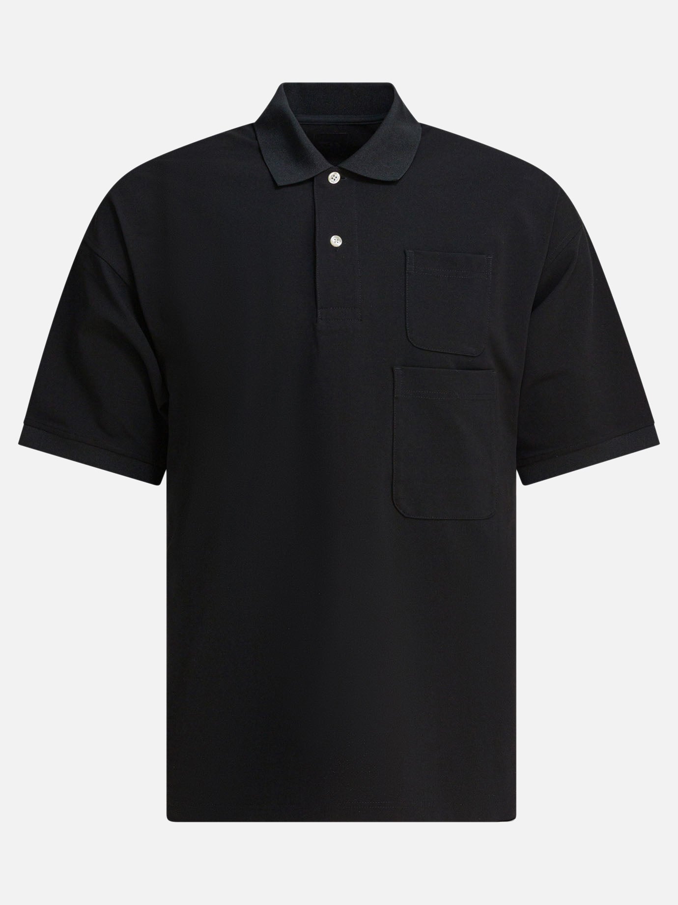 Daiwa Pier 39 Polo shirt with two pockets 16078015_S Black thumbnail_1