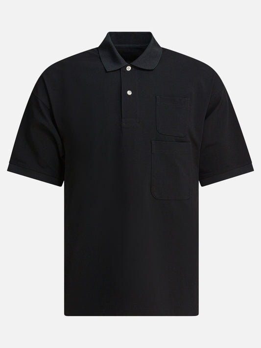 Daiwa Pier 39 Polo shirt with two pockets 16078015_S Black 1