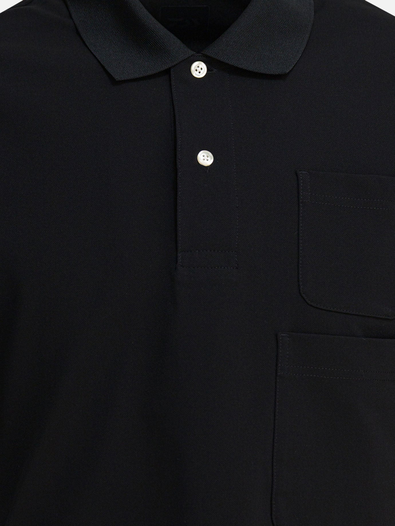 Daiwa Pier 39 Polo shirt with two pockets 16078015_S Black thumbnail_3