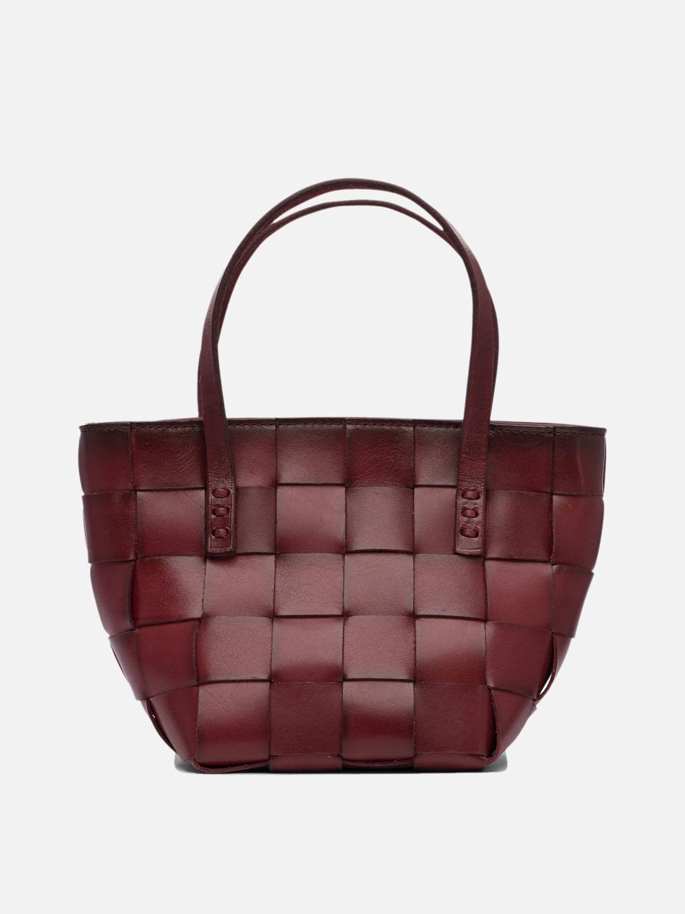 Large bags Solid colour  Bordeaux - Dragon Diffusion Women | PDP | VIETTI Online Store | Zoom-Modal
