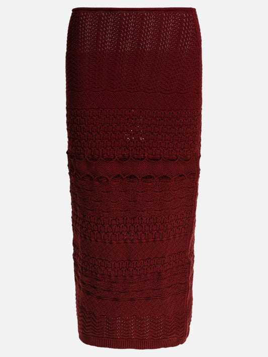 Elie Saab Gonna in maglia cut-out 12460863_S Bordeaux 1