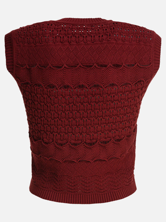 Elie Saab Top in maglia lavorata 12932905_S Bordeaux 2