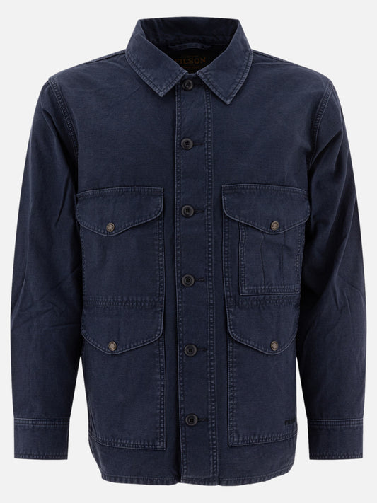 Overshirt jackets Solid colour  Blue - Filson Men | PLP | VIETTI Online Store 
