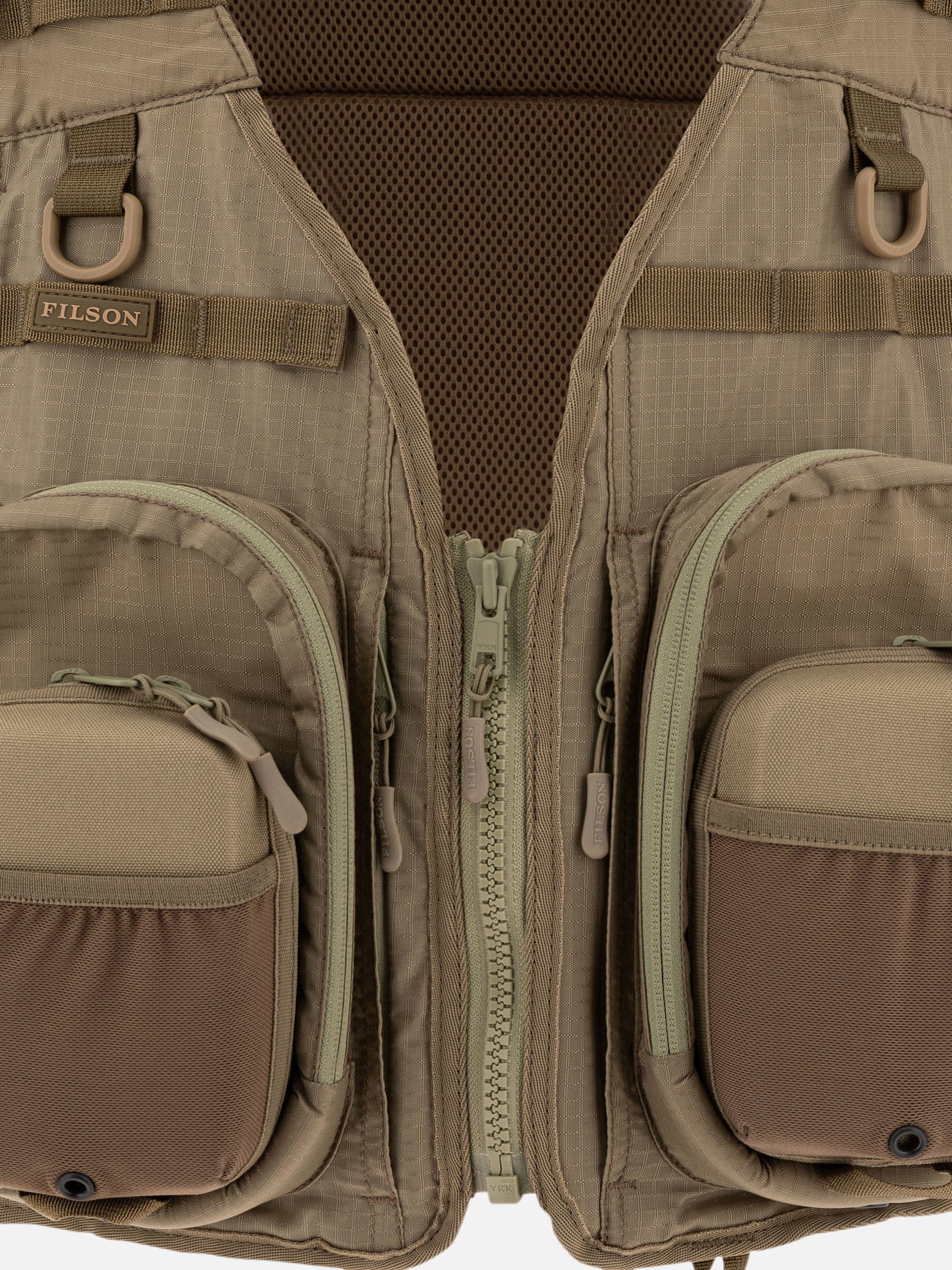 Vest jackets Solid colour  Green - Filson Men | PDP | VIETTI Online Store | thumbnail_3