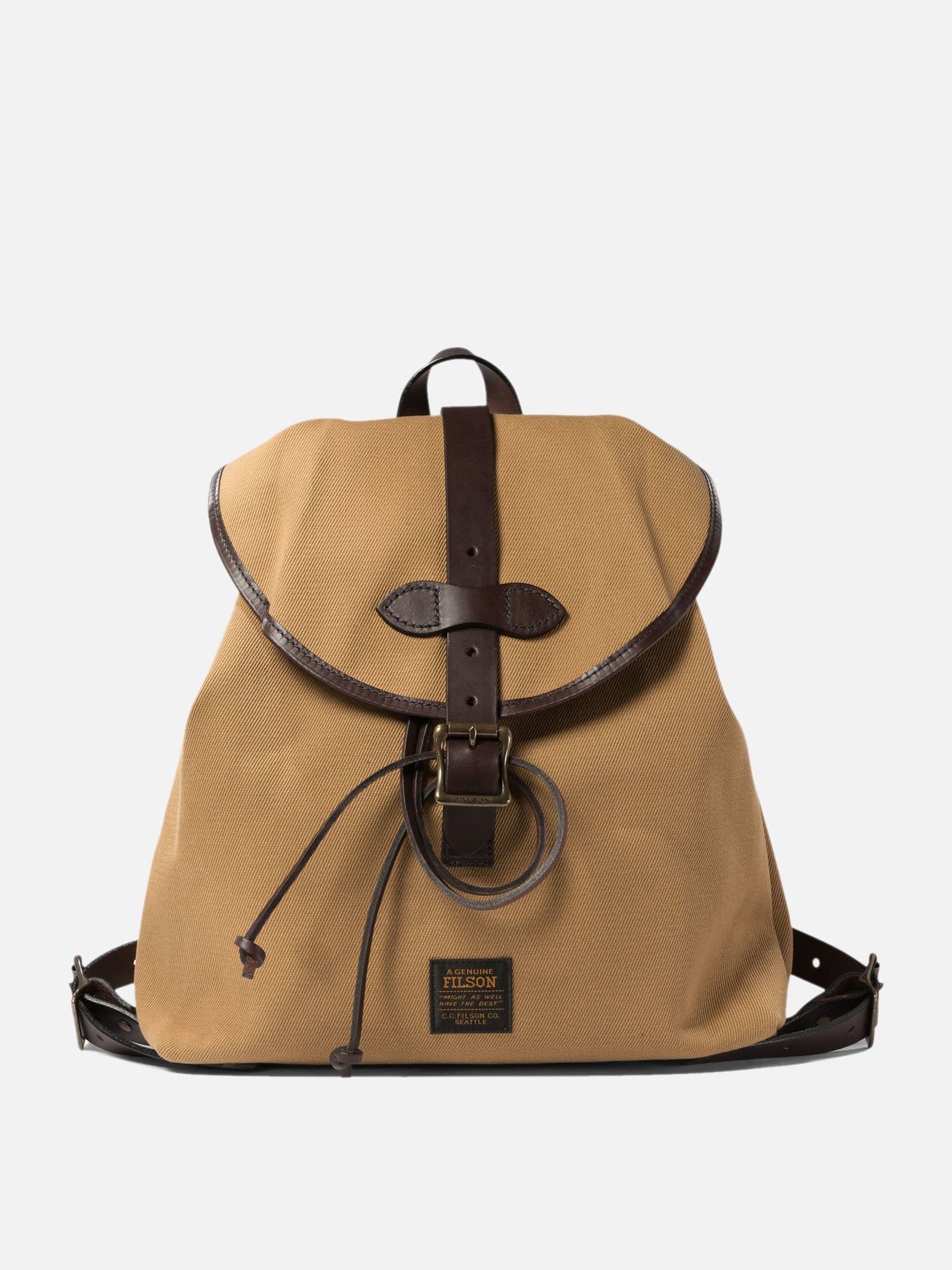 Casual backpacks 100% cotton  Beige - Filson Women | PDP | VIETTI Online Store | thumbnail
