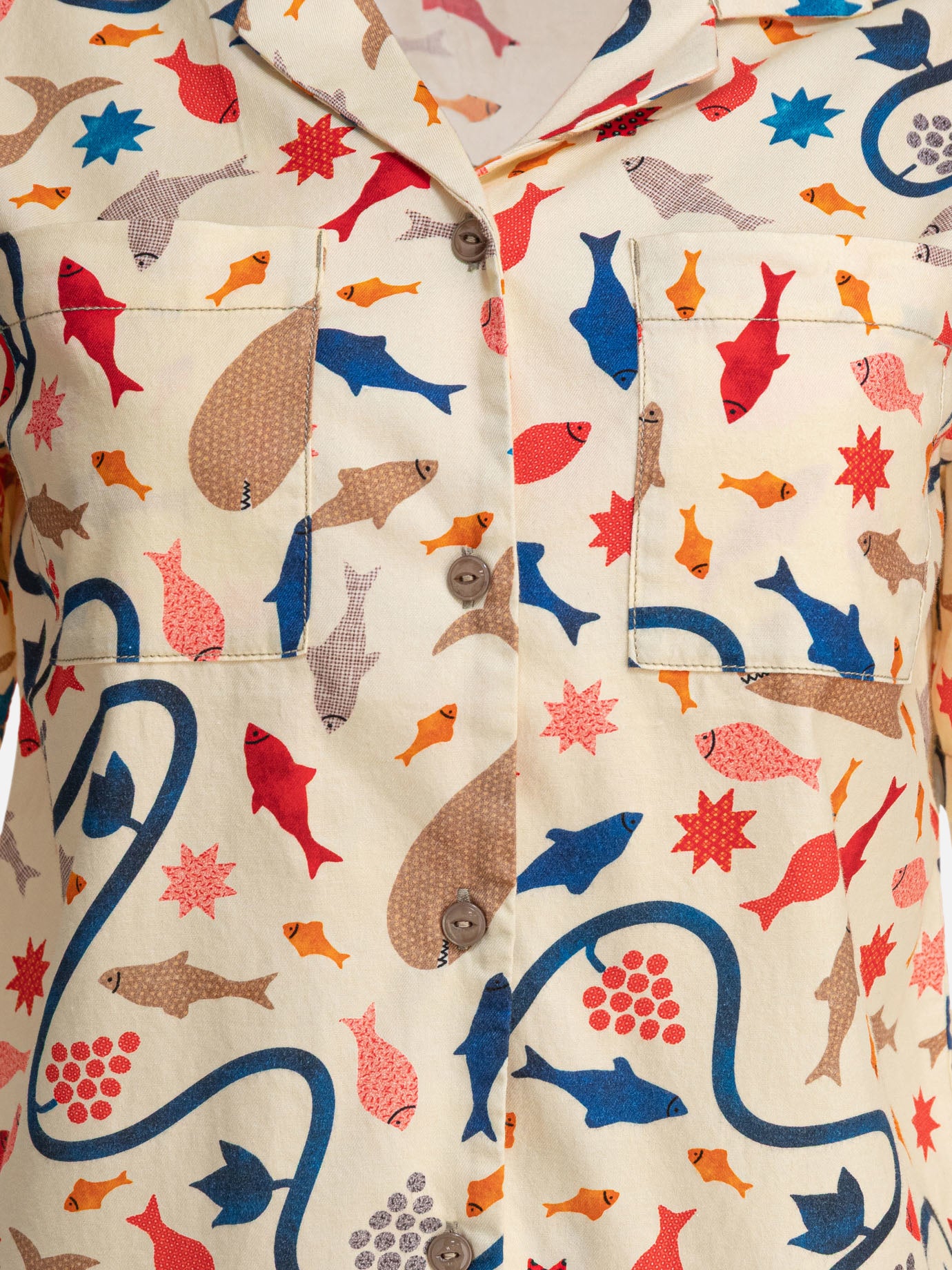 Camicie casual Print  Beige - Filson Donna | PDP | VIETTI Online Store | thumbnail_3