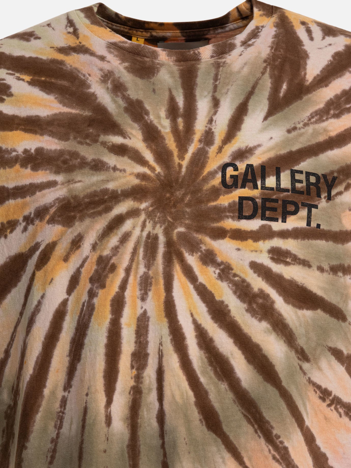 Crewneck t-shirts Tie-dye  Brown - Gallery Dept. Men | PDP | VIETTI Online Store | thumbnail_3