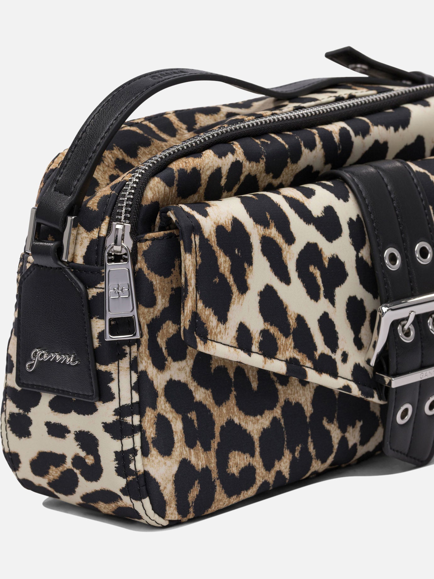 Ganni Borsa a tracolla &quot;Bucky&quot; 16118126_UNI Brown thumbnail_4