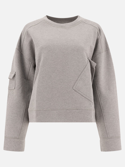 Ganni Oversized sweatshirt 17758095_S/M Grey 1