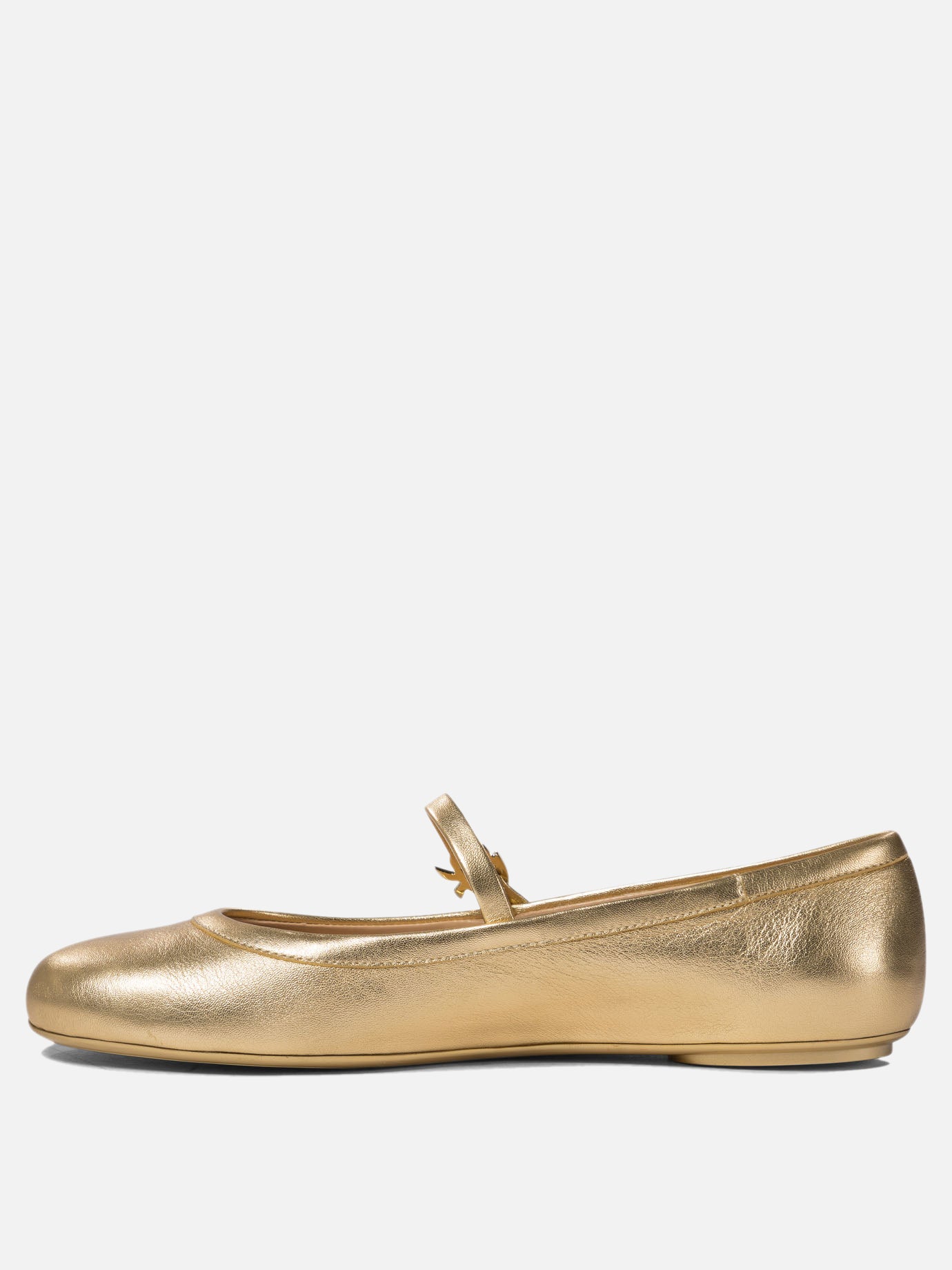 Ballerine Mary Jane 100% calf leather - 100% rubber  Oro - Gianvito Rossi Donna | PDP | VIETTI Online Store | Zoom-Modal_3
