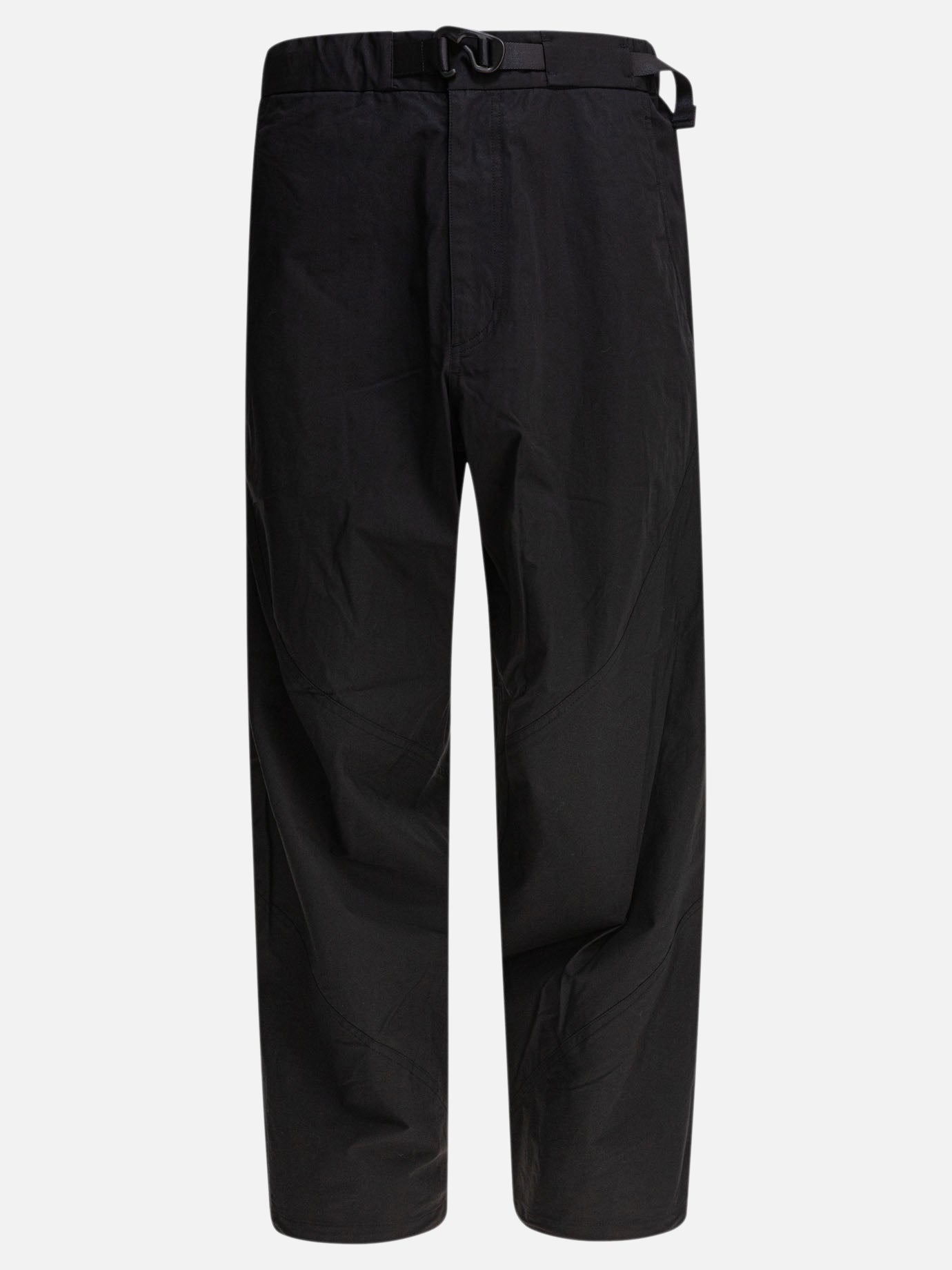 Pantaloni cargo & parachute Solid colour  Nero - Goldwin Uomo | PDP | VIETTI Online Store | Zoom-Modal

