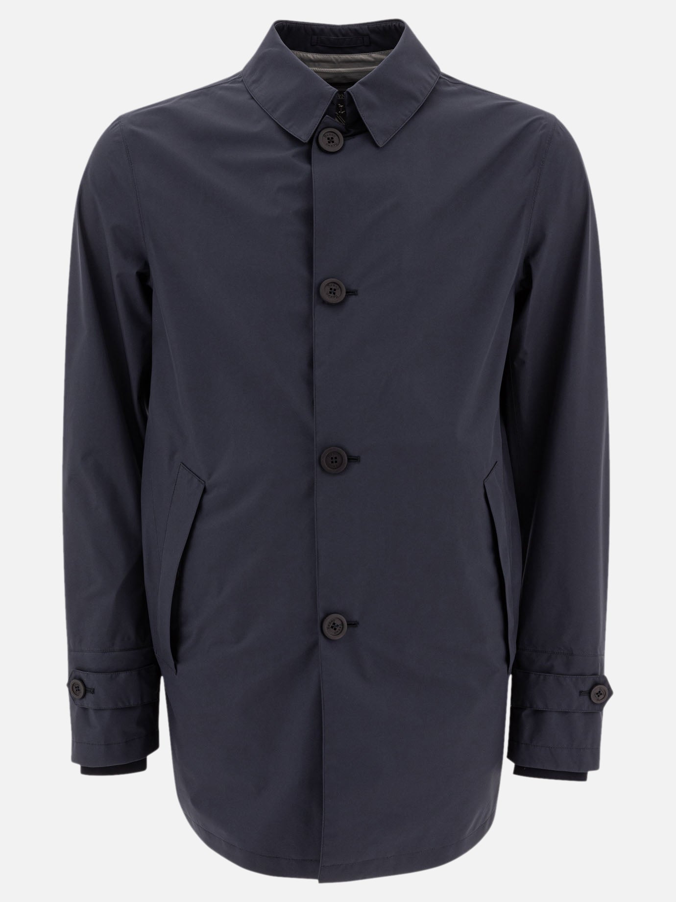 Windbreakers Solid colour  Blue - Herno Men | PDP | VIETTI Online Store | thumbnail